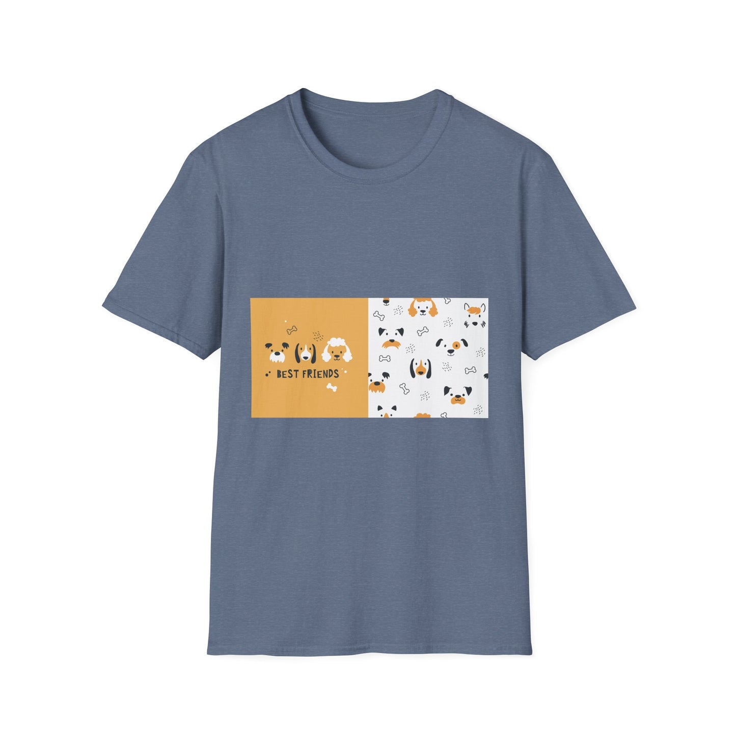 10%OFF at checkout! - Dog Best Friends T-Shirt — Cute Corgi & Puppy Pattern Tee