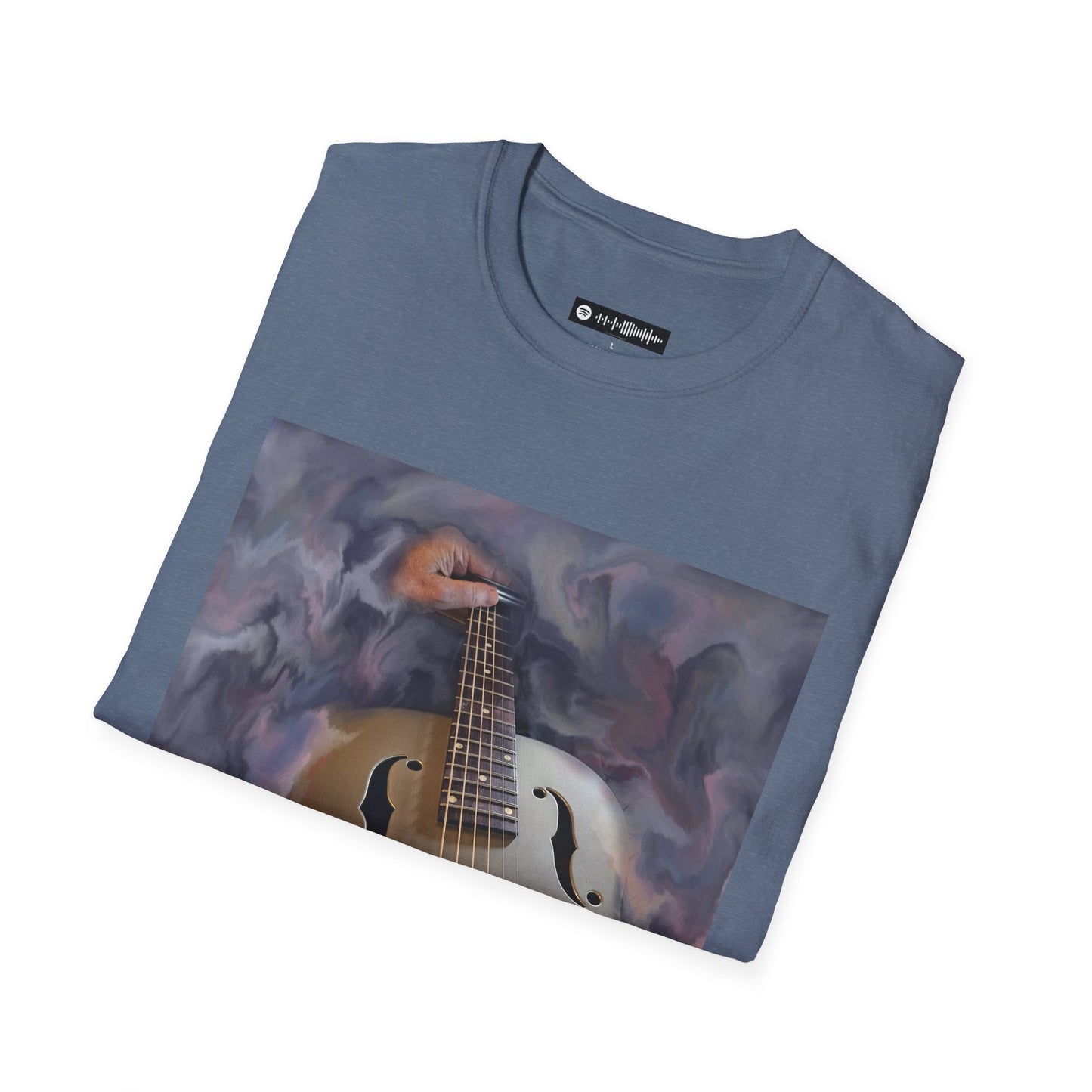 Bluesville Funk T-Shirt — Vintage Resonator Art Tee for Musicians & Music Lovers