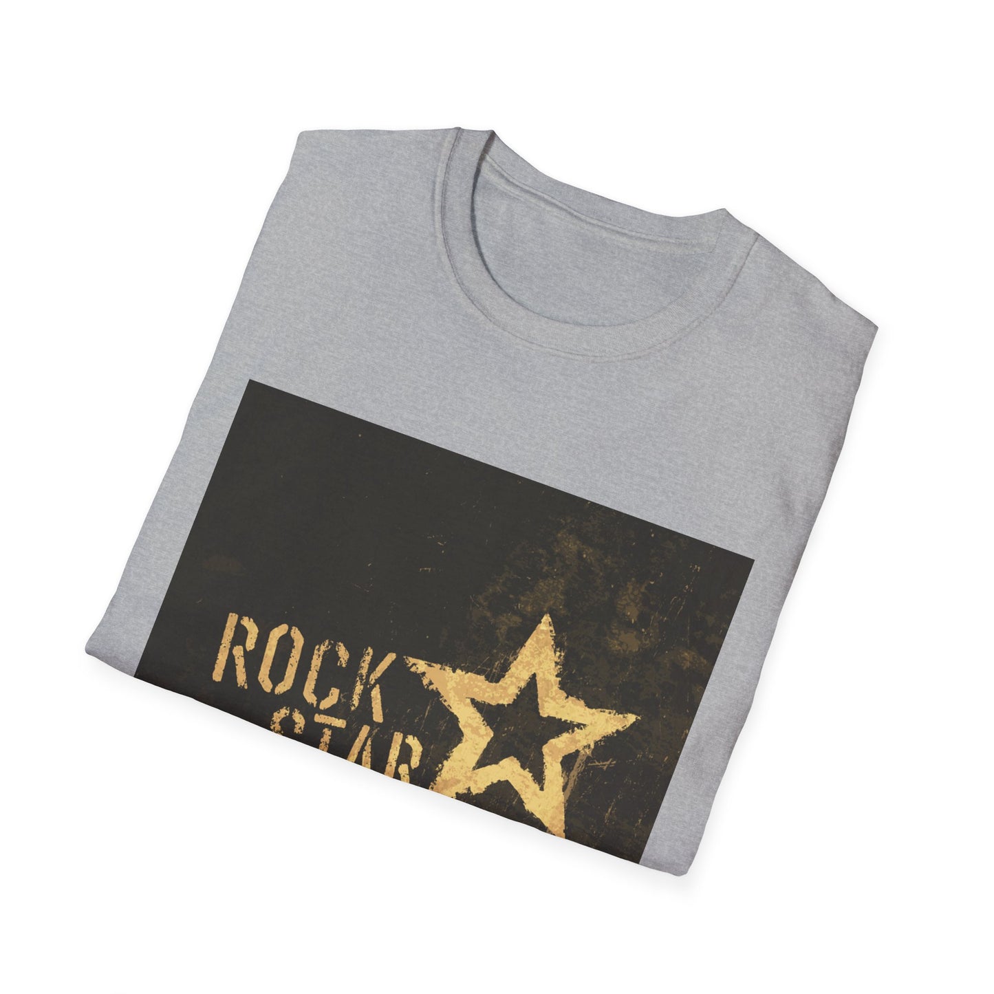 10%OFF at checkout! - Rock Star T-Shirt — Vintage Grunge Star Graphic Tee
