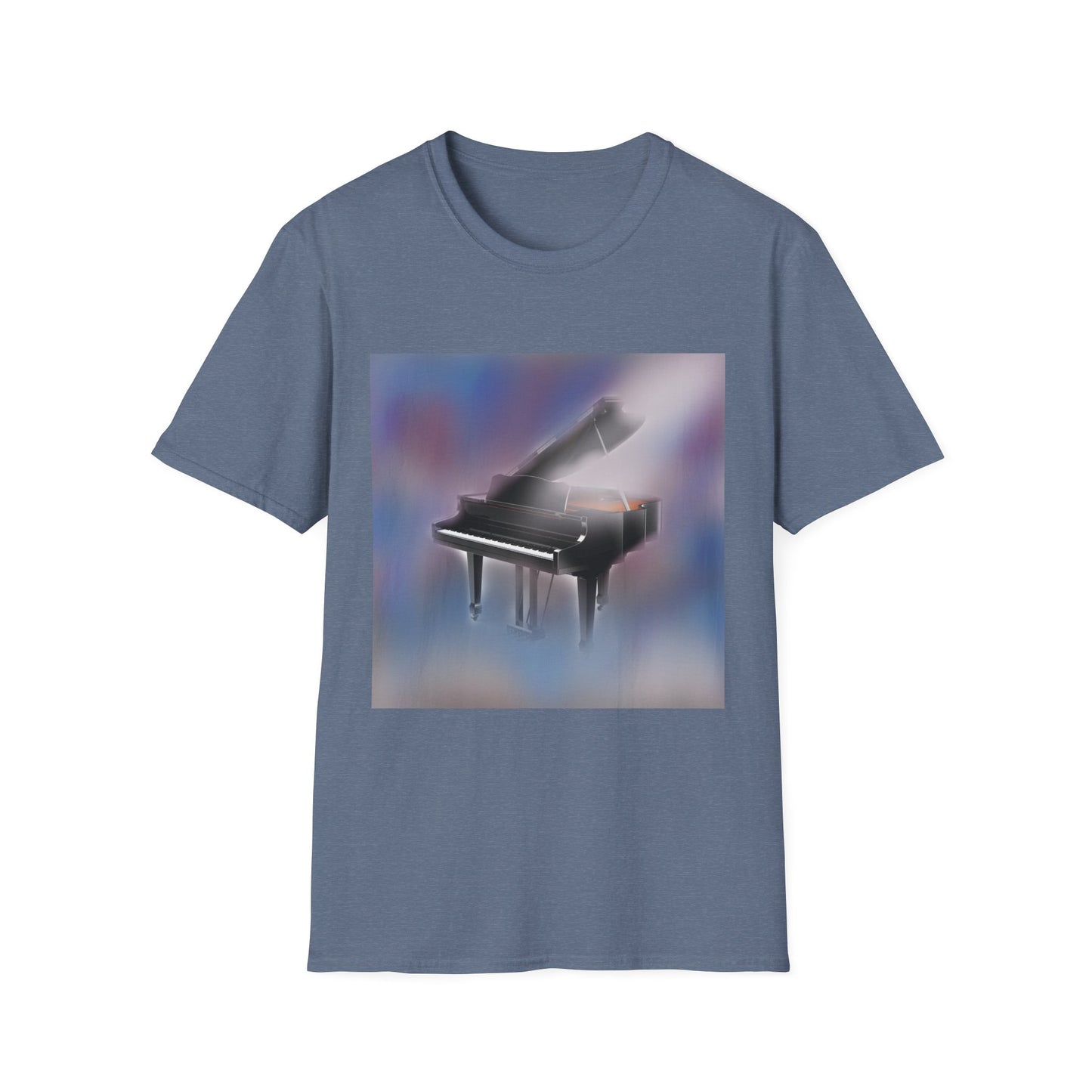 10%OFF at checkout! - Grand Piano Art T-Shirt — Dreamy Vintage Piano Graphic Tee