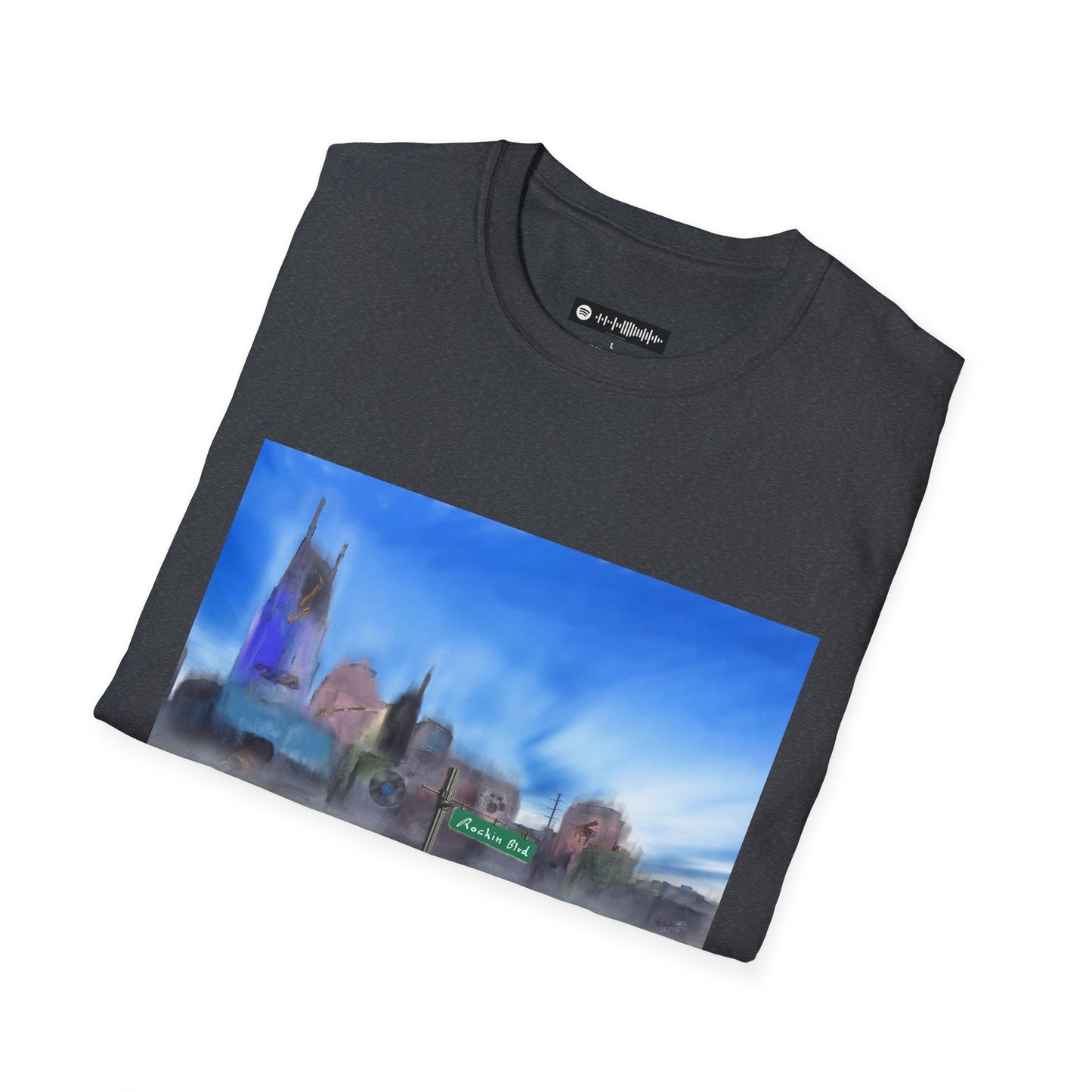 118 Rockin Boulevard T-Shirt — Dreamy Urban Landscape Tee