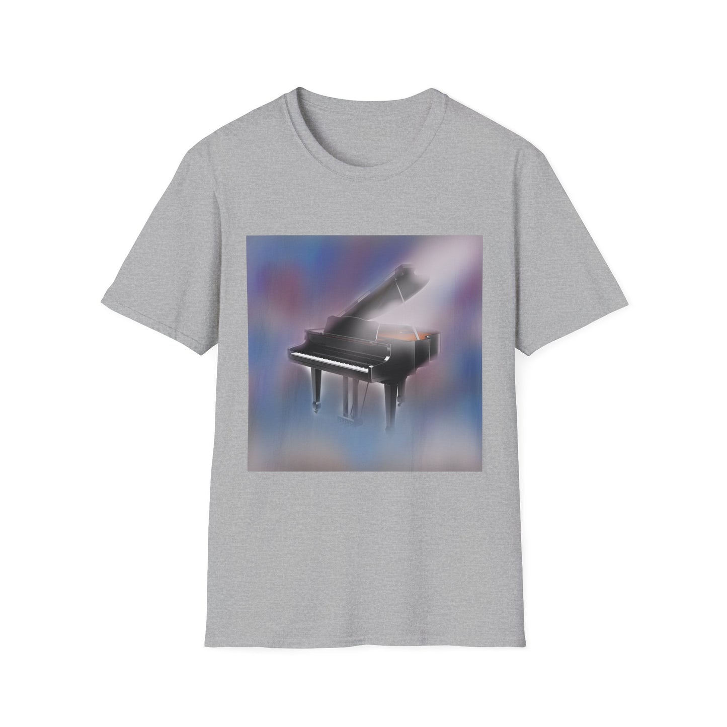 10%OFF at checkout! - Grand Piano Art T-Shirt — Dreamy Vintage Piano Graphic Tee