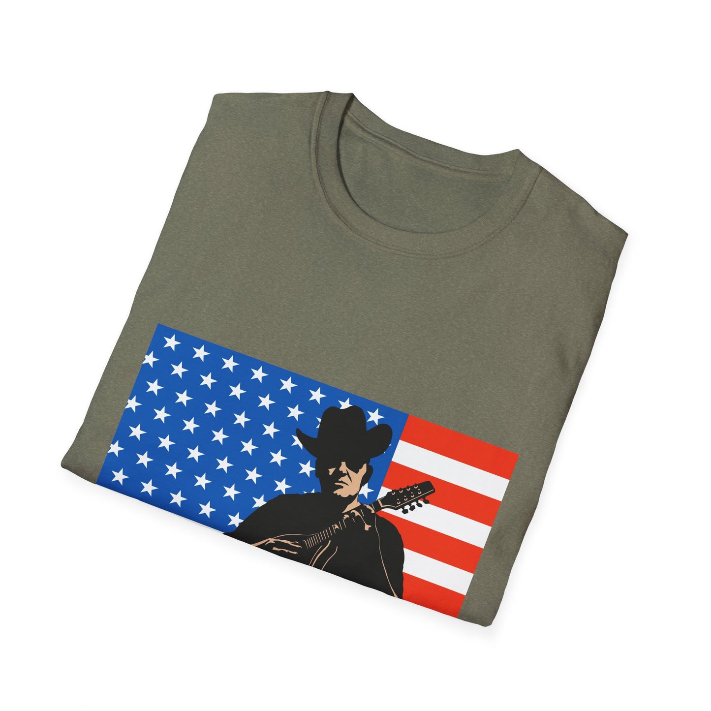 10%OFF at checkout! - Patriotic Cowboy Guitarist T-Shirt