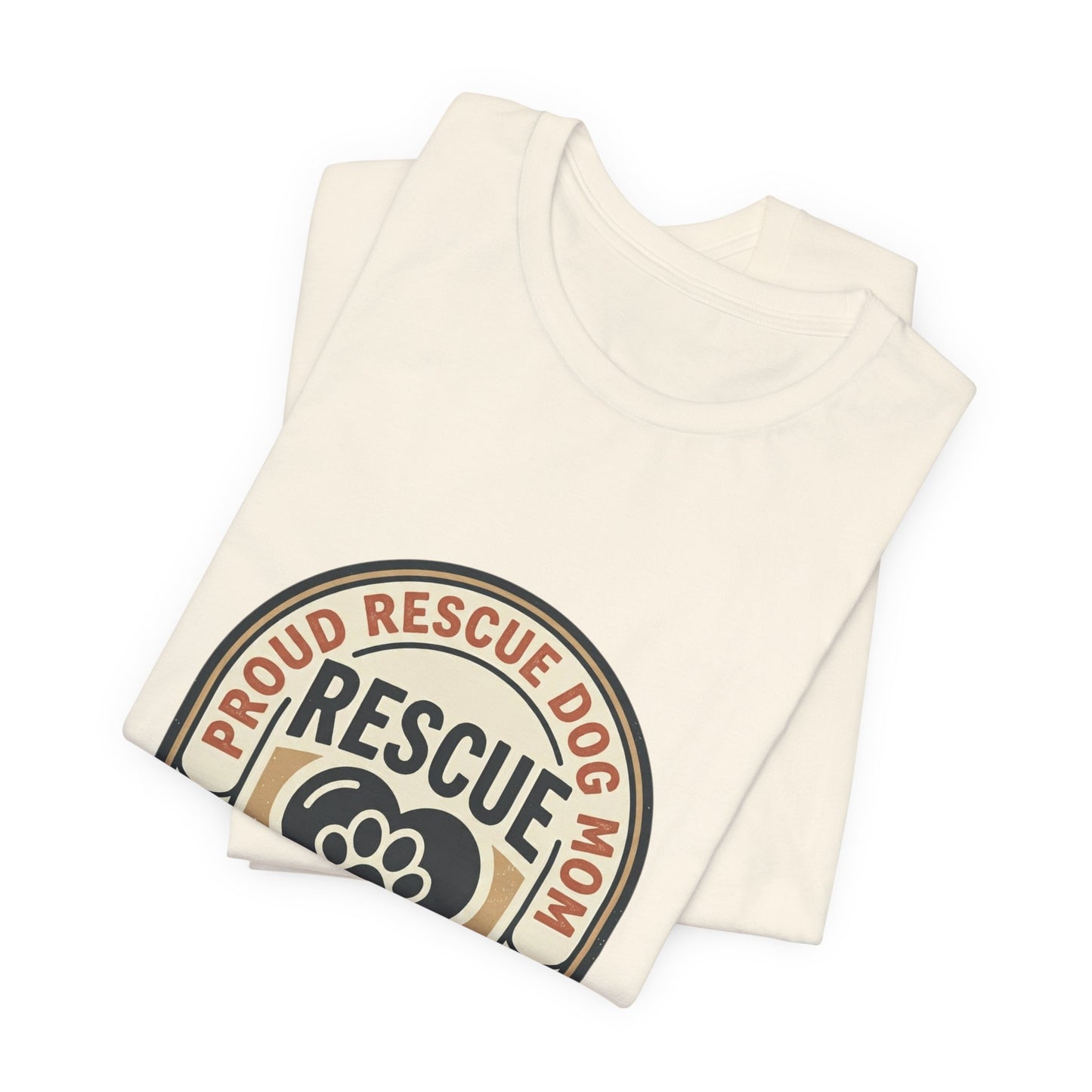 10%OFF at checkout! - Rescue Dog Mom Tee | Rescue Pride, Fur Baby Shirt