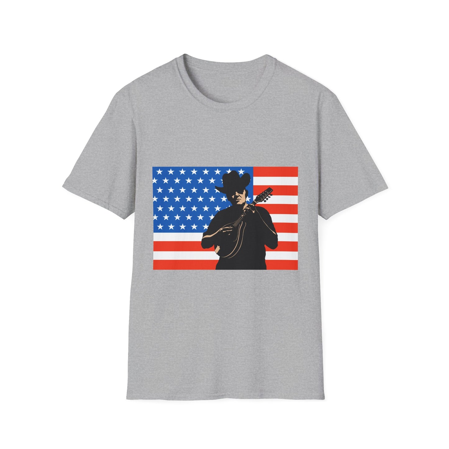 10%OFF at checkout! - Patriotic Cowboy Guitarist T-Shirt