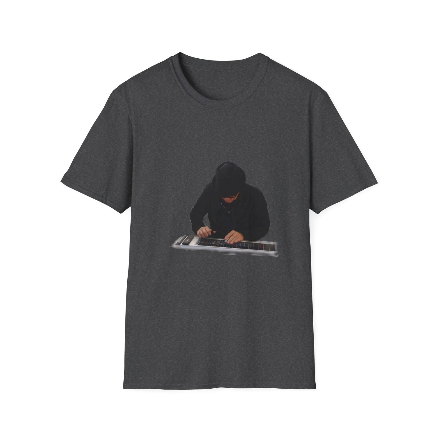 10%OFF at checkout! - Steel Guitar Silhouette T-Shirt — Musician Playing Steel Guitar Tee