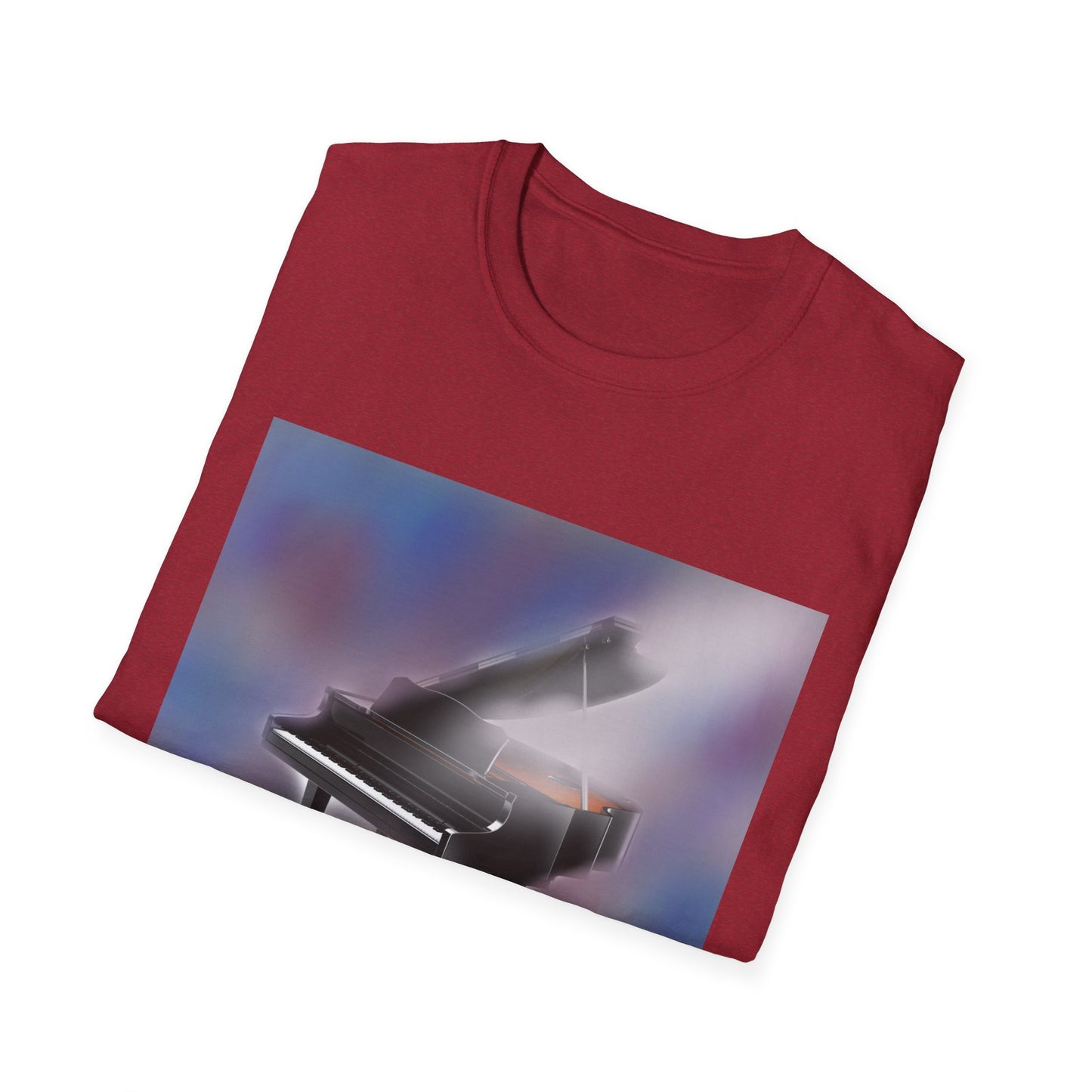 10%OFF at checkout! - Grand Piano Art T-Shirt — Dreamy Vintage Piano Graphic Tee