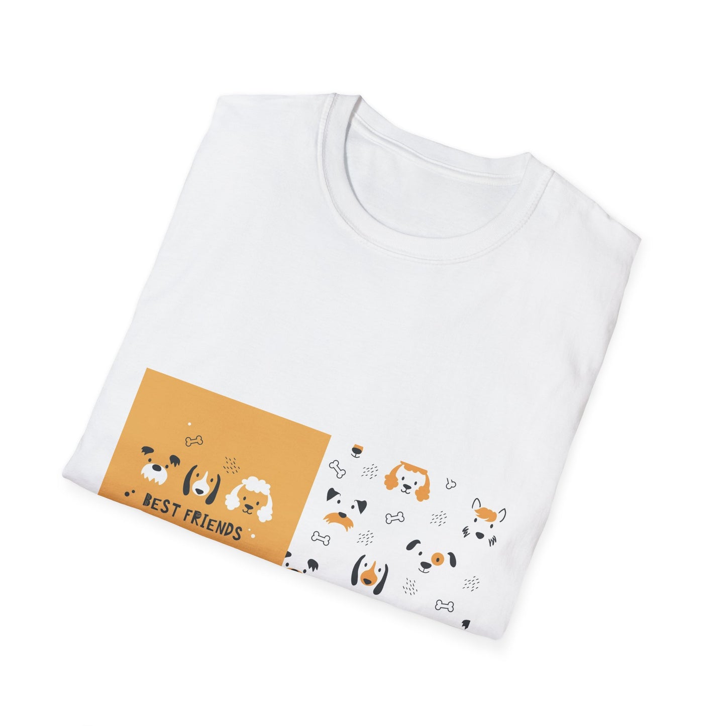 10%OFF at checkout! - Dog Best Friends T-Shirt — Cute Corgi & Puppy Pattern Tee
