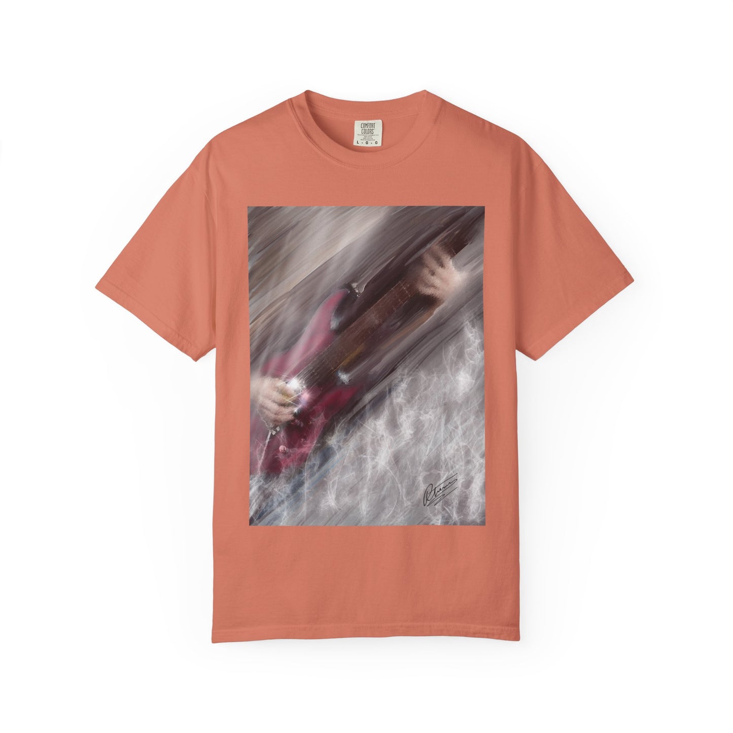 10%OFF at checkout! - Electric Motion Guitar T-Shirt, Red