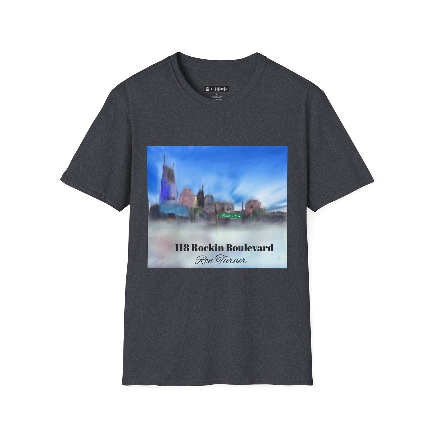 118 Rockin Boulevard T-Shirt — Dreamy Urban Landscape Tee