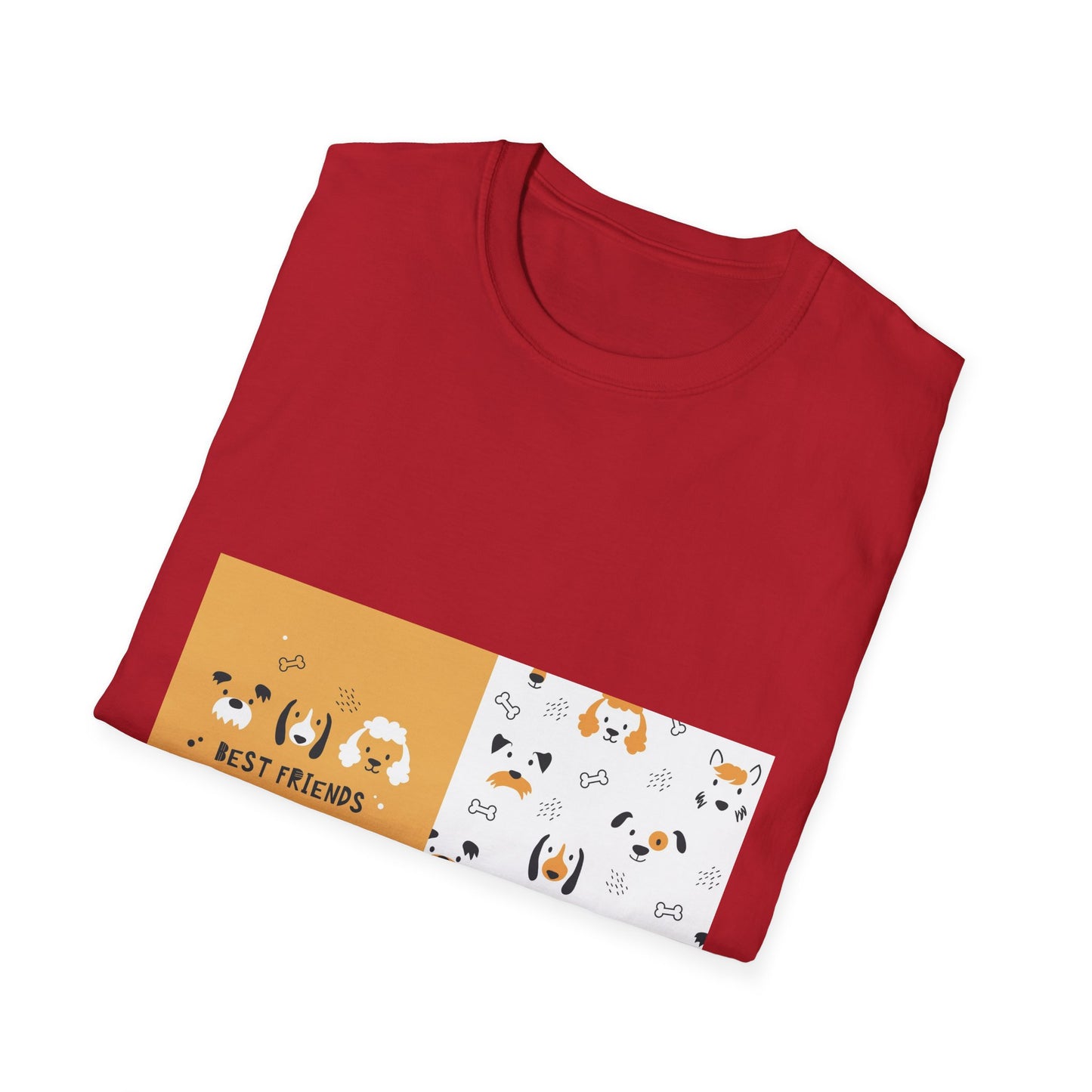 10%OFF at checkout! - Dog Best Friends T-Shirt — Cute Corgi & Puppy Pattern Tee