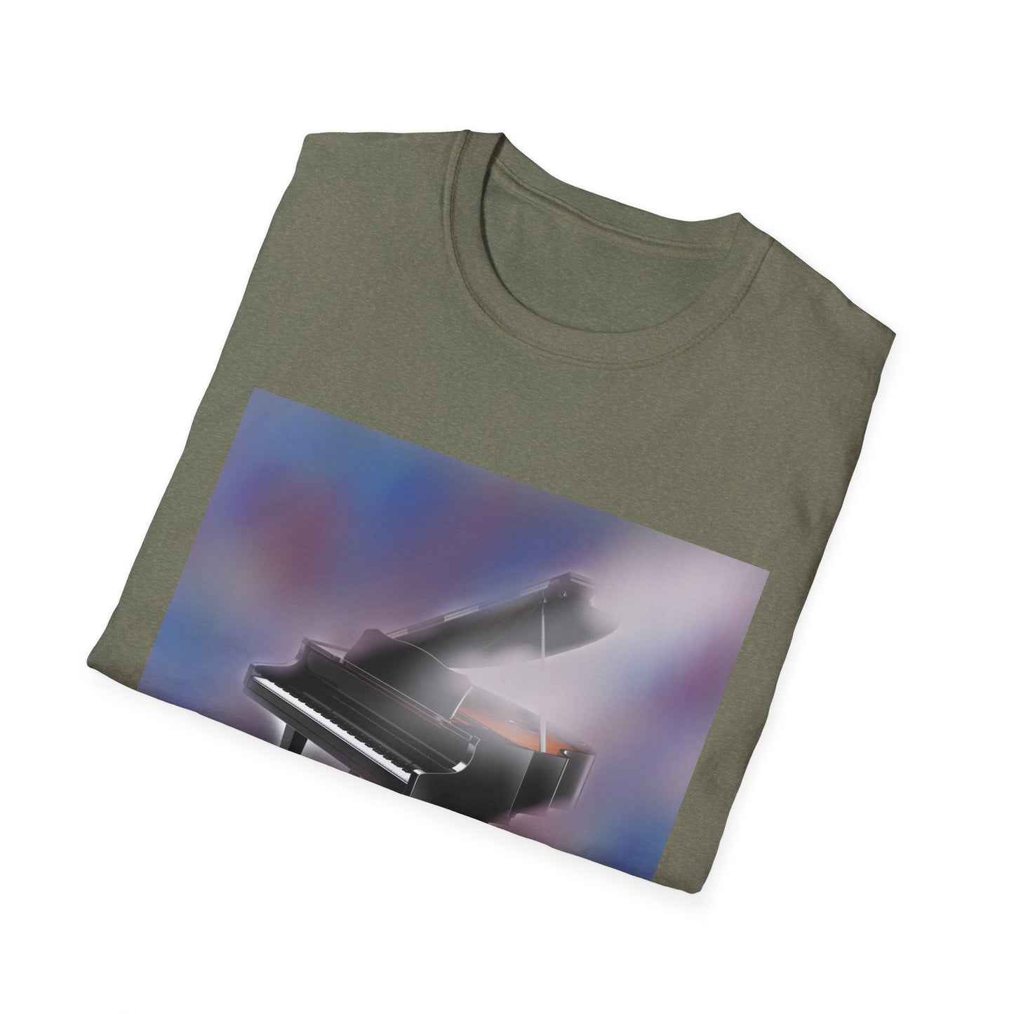 10%OFF at checkout! - Grand Piano Art T-Shirt — Dreamy Vintage Piano Graphic Tee