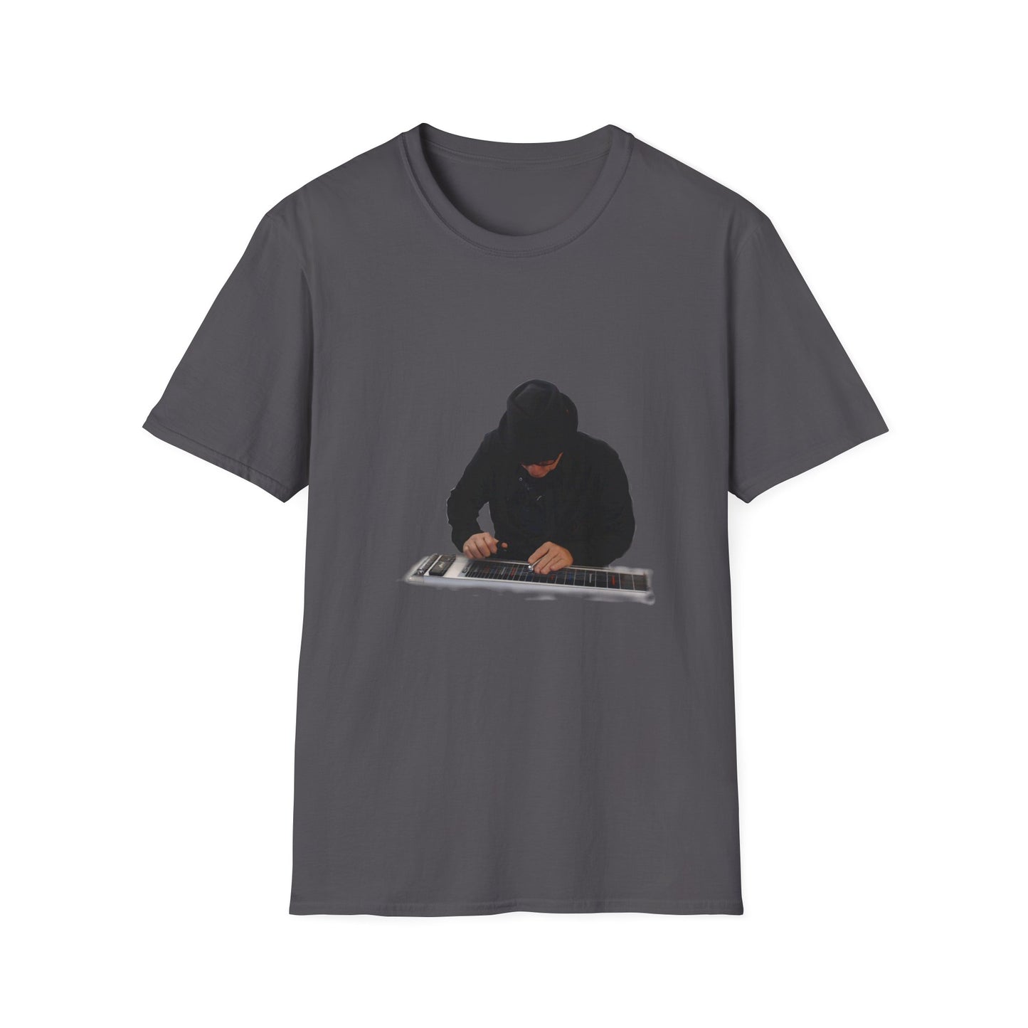 10%OFF at checkout! - Steel Guitar Silhouette T-Shirt — Musician Playing Steel Guitar Tee