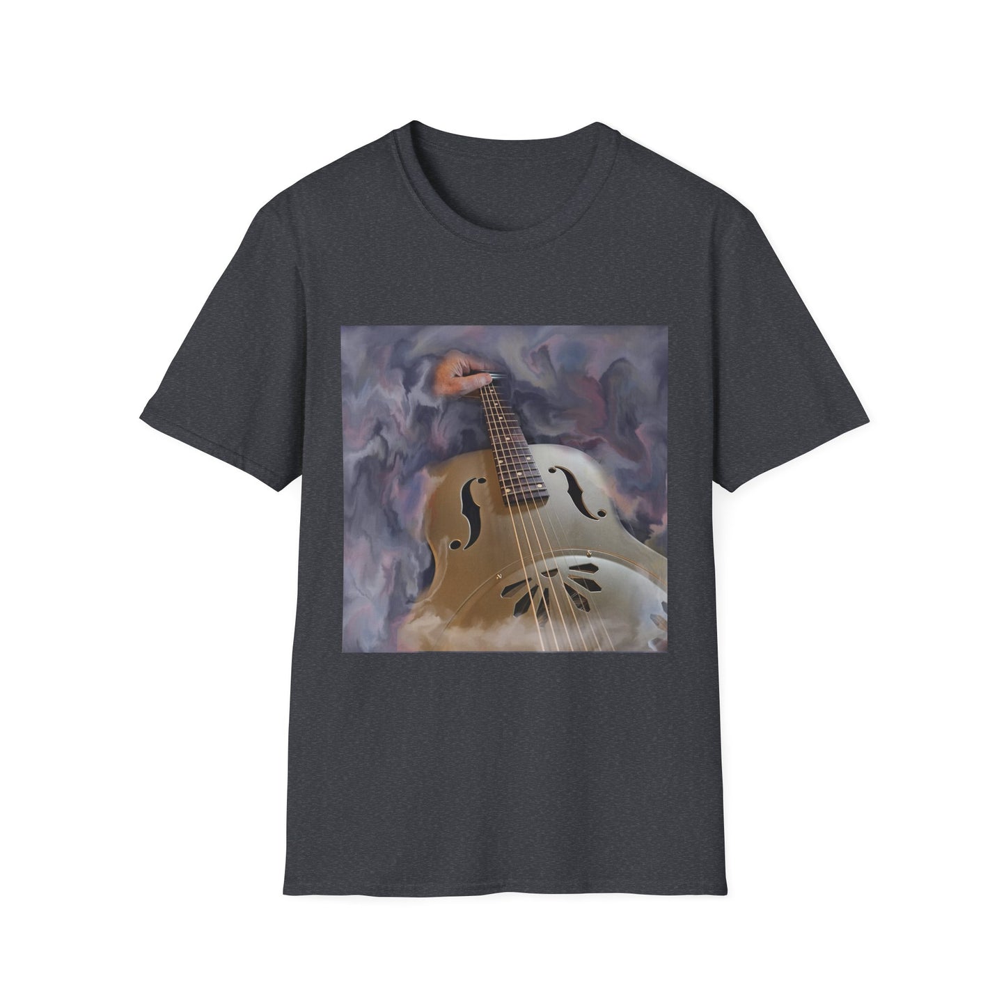10%OFF at checkout! - Acoustic Resonance Guitar T-Shirt — Vintage Resonator Art Tee for Musicians & Music Lovers