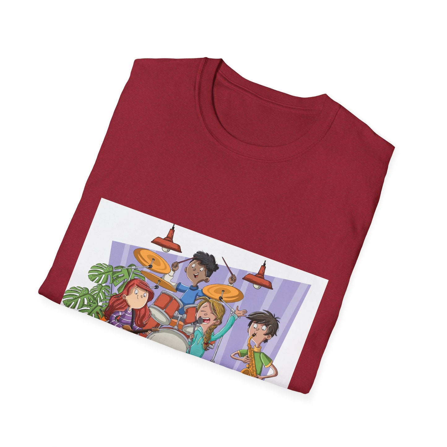 10%OFF at checkout! - Indie Band Cartoon T-Shirt – Cute Live Music Graphic Tee