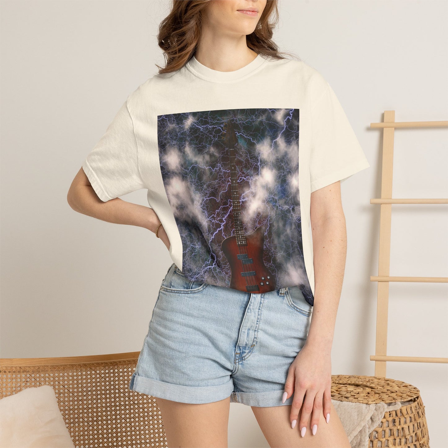 10%OFF at checkout! - Electric Guitar Lightning T-Shirt