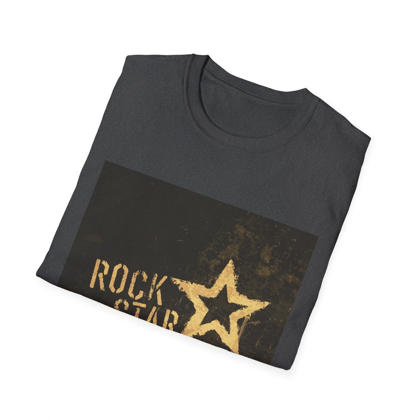 10%OFF at checkout! - Rock Star T-Shirt — Vintage Grunge Star Graphic Tee