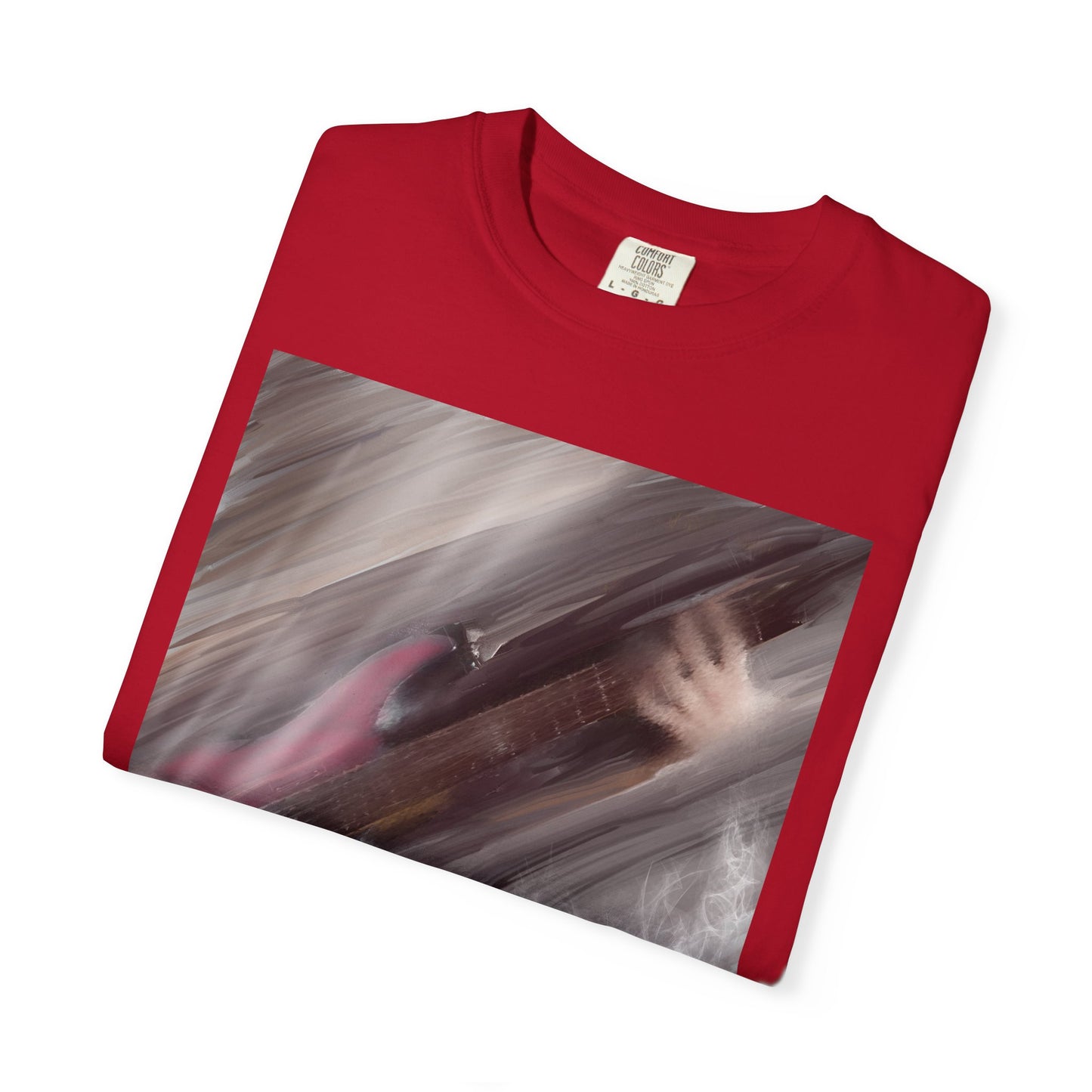 10%OFF at checkout! - Electric Motion Guitar T-Shirt, Red