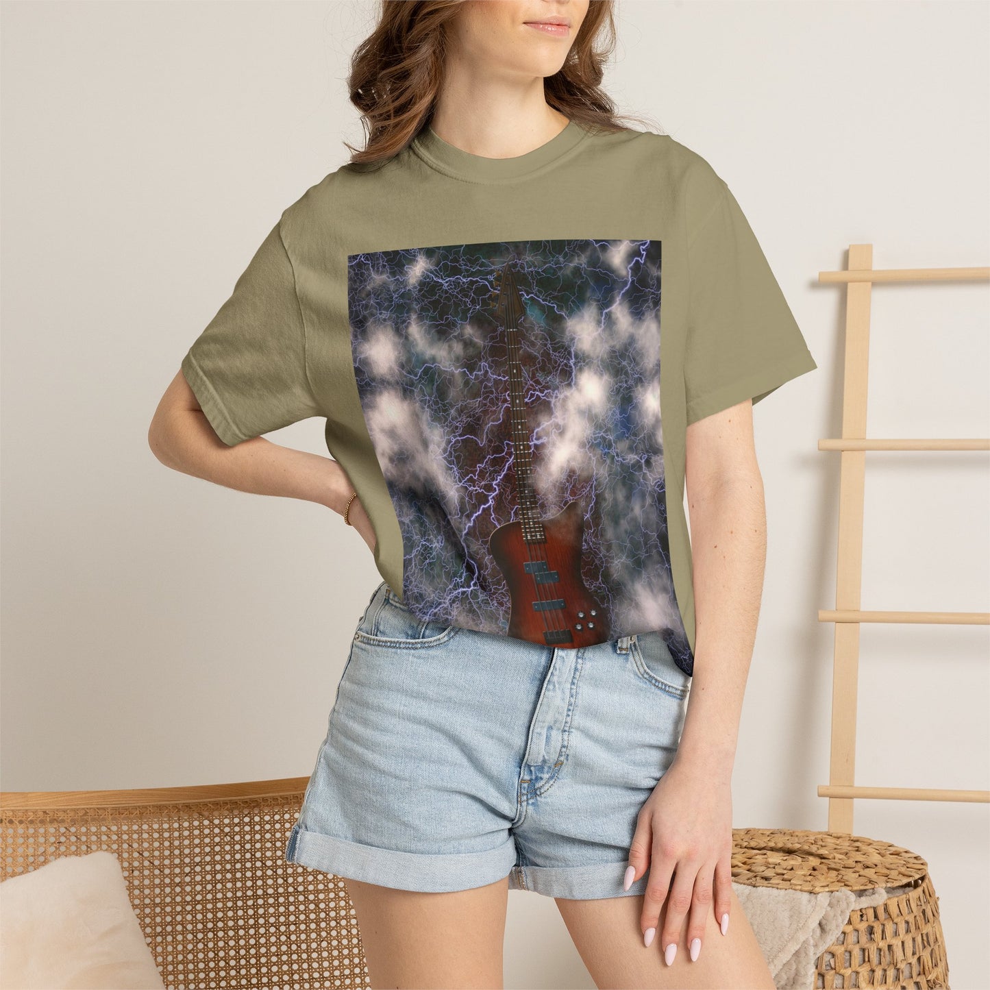 10%OFF at checkout! - Electric Guitar Lightning T-Shirt