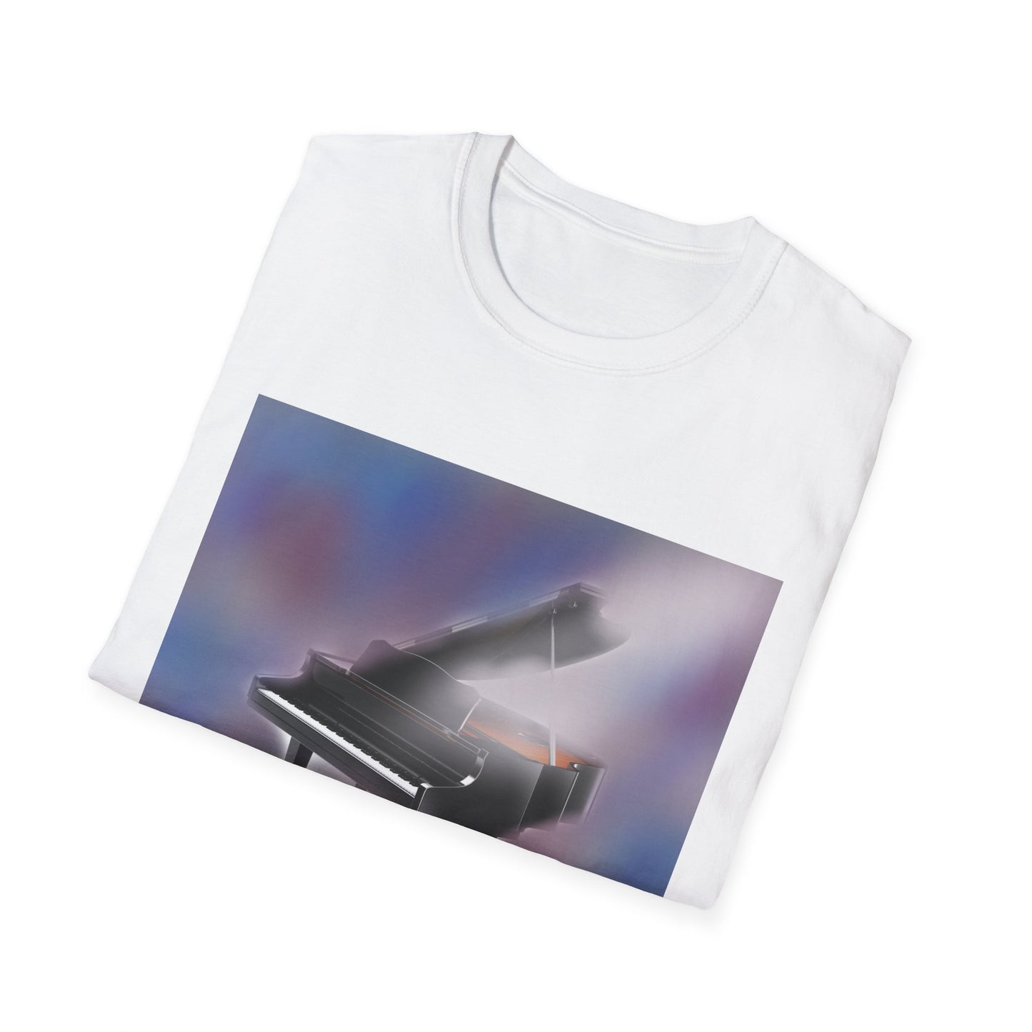 10%OFF at checkout! - Grand Piano Art T-Shirt — Dreamy Vintage Piano Graphic Tee