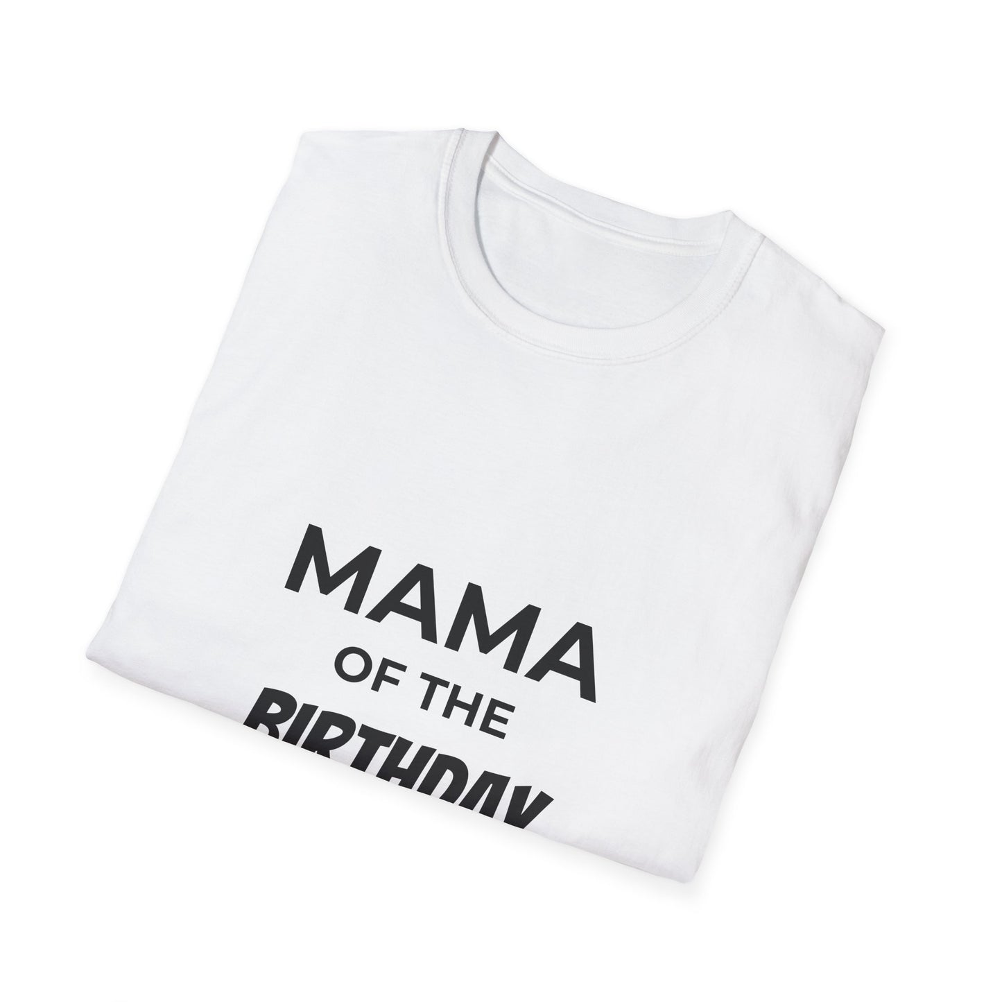10%OFF at checkout! - Mama of the Birthday Dude T-Shirt — Mom Birthday Party Tee