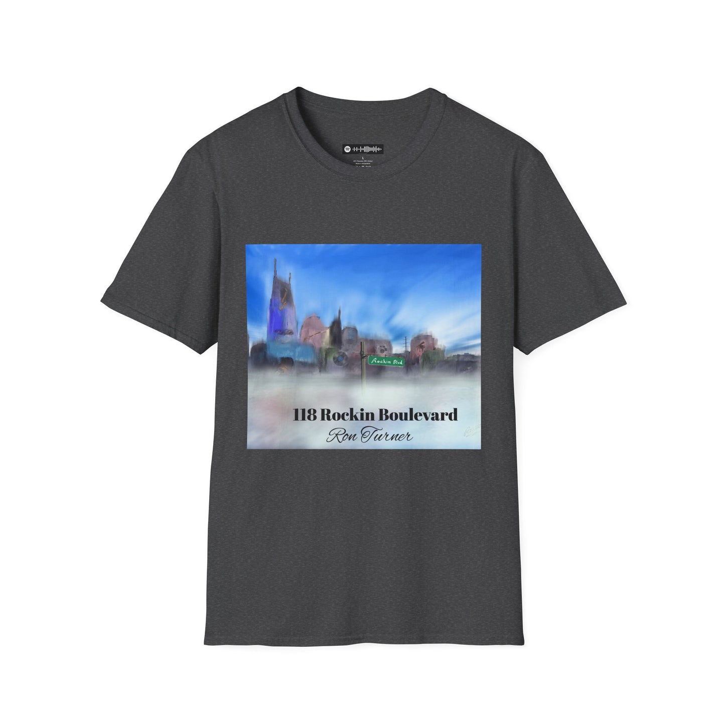 118 Rockin Boulevard T-Shirt — Dreamy Urban Landscape Tee