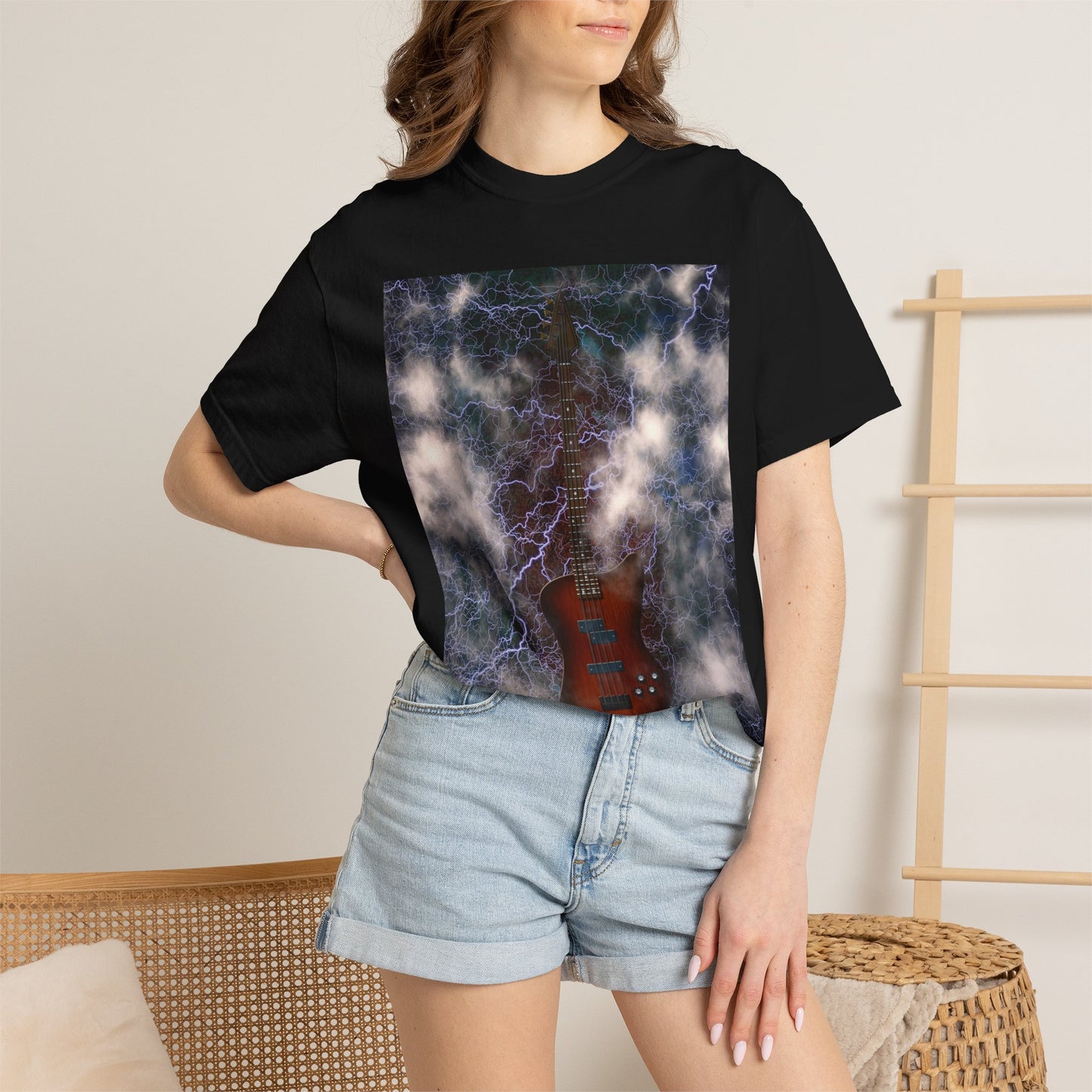 10%OFF at checkout! - Electric Guitar Lightning T-Shirt