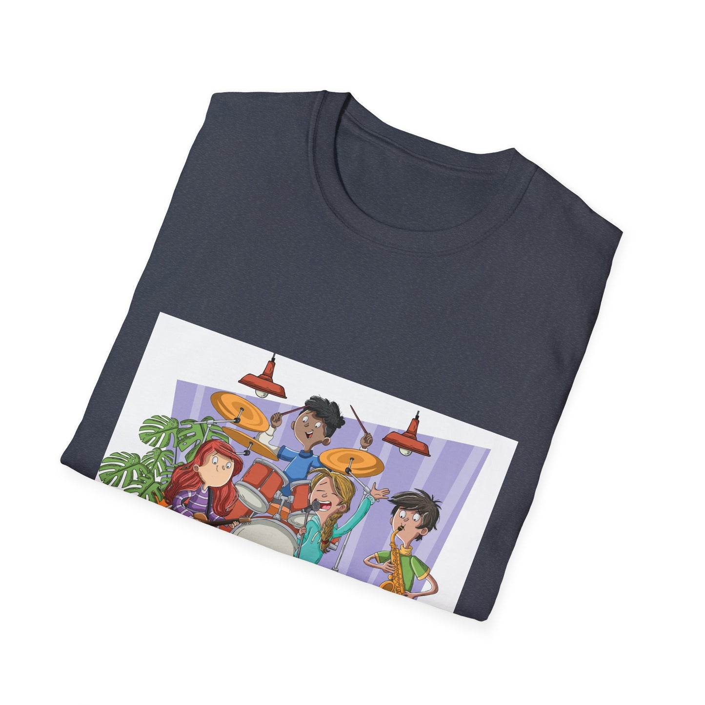10%OFF at checkout! - Indie Band Cartoon T-Shirt – Cute Live Music Graphic Tee