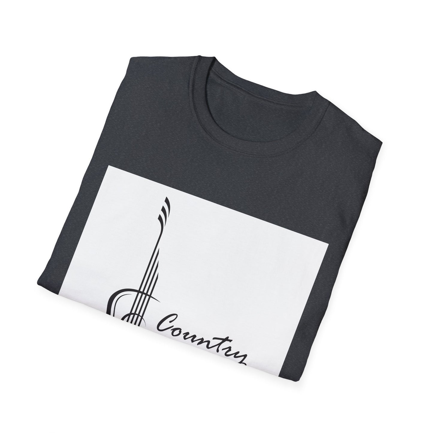 10%OFF at checkout! - Country Music Guitar Tee — Acoustic Guitar & Cowboy Hat Graphic Shirt