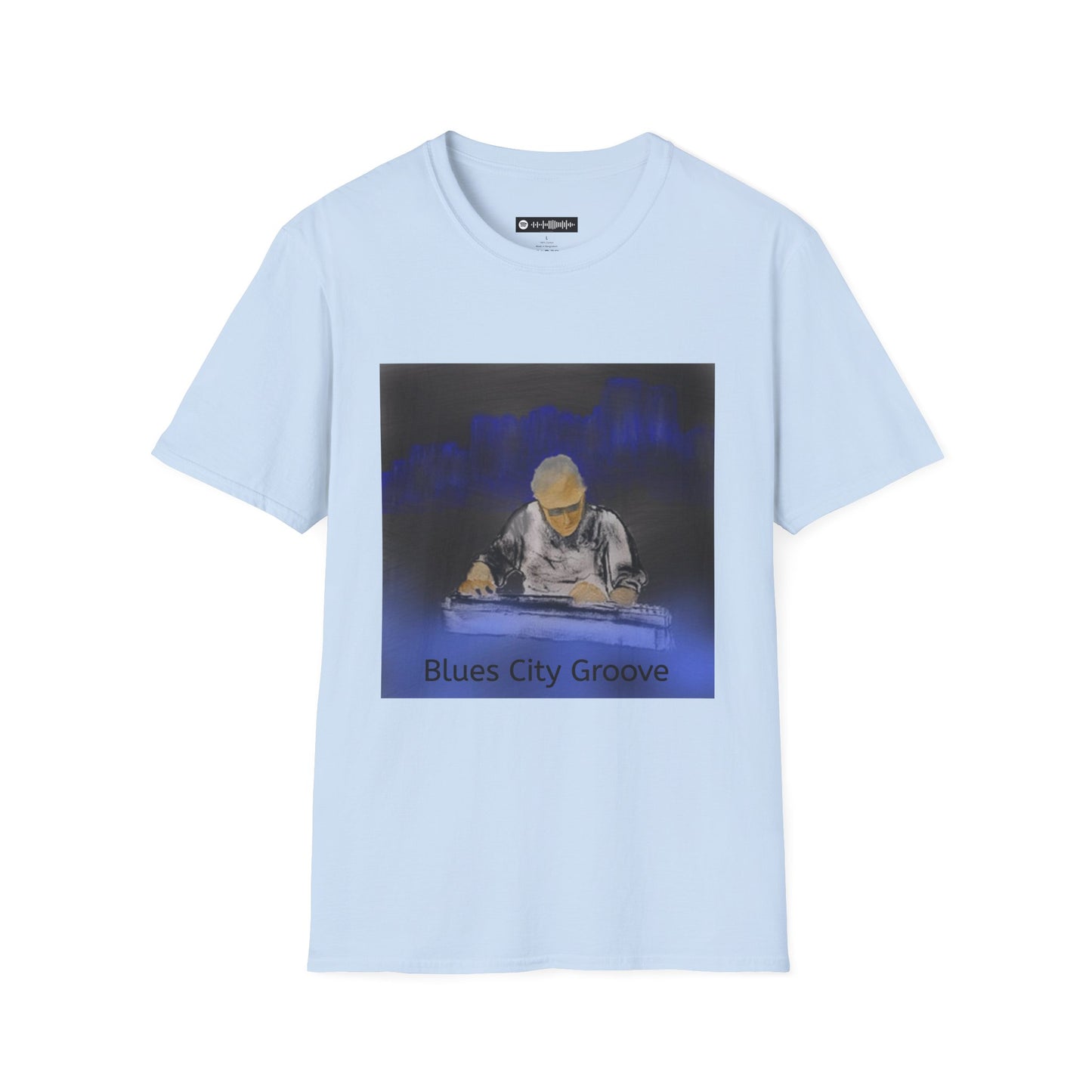 10% Off at checkout - Blues City Groove, Steel Guitarist T-Shirt — Moody Nightclub Electronic Music Tee