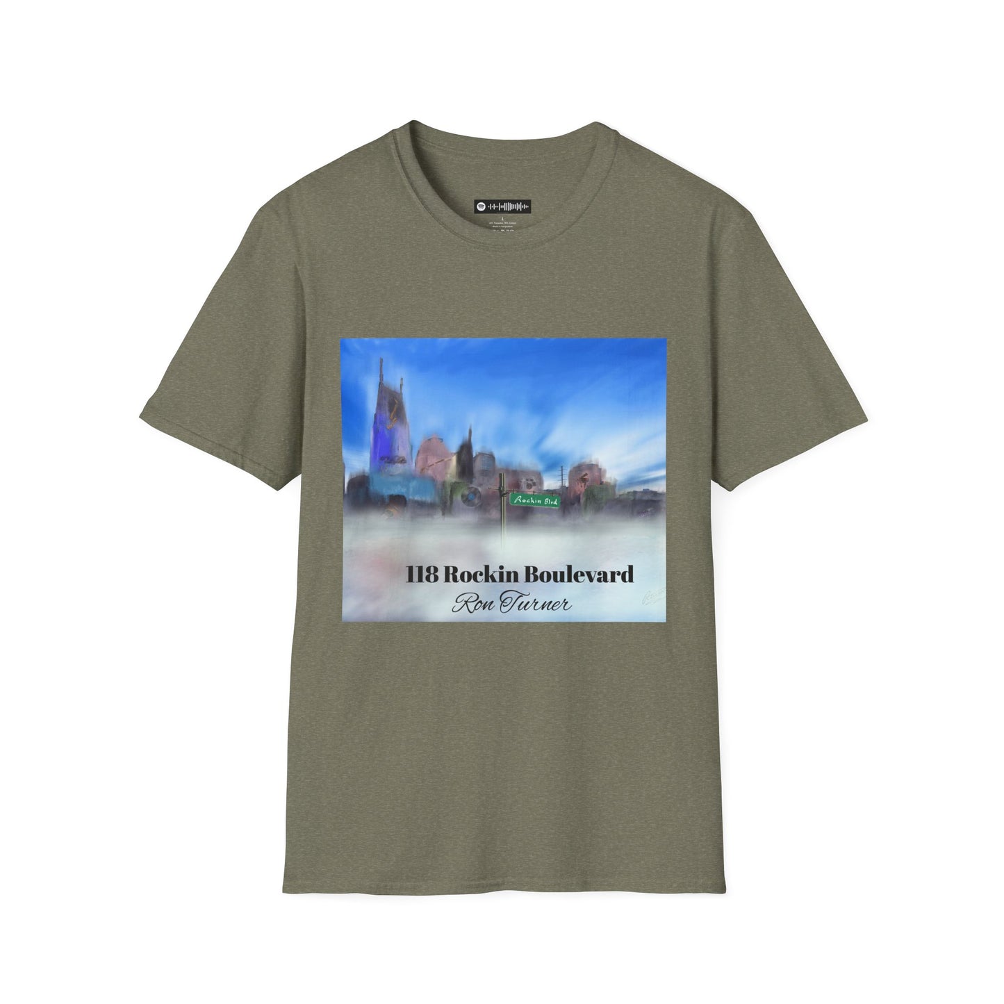 118 Rockin Boulevard T-Shirt — Dreamy Urban Landscape Tee