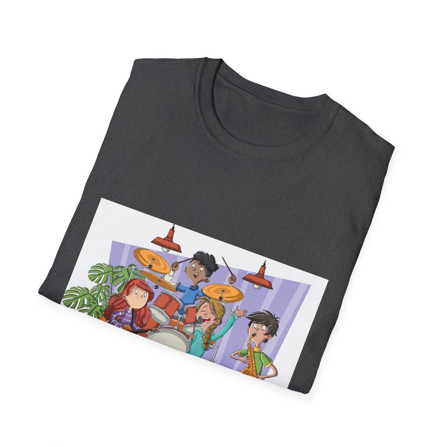 10%OFF at checkout! - Indie Band Cartoon T-Shirt – Cute Live Music Graphic Tee