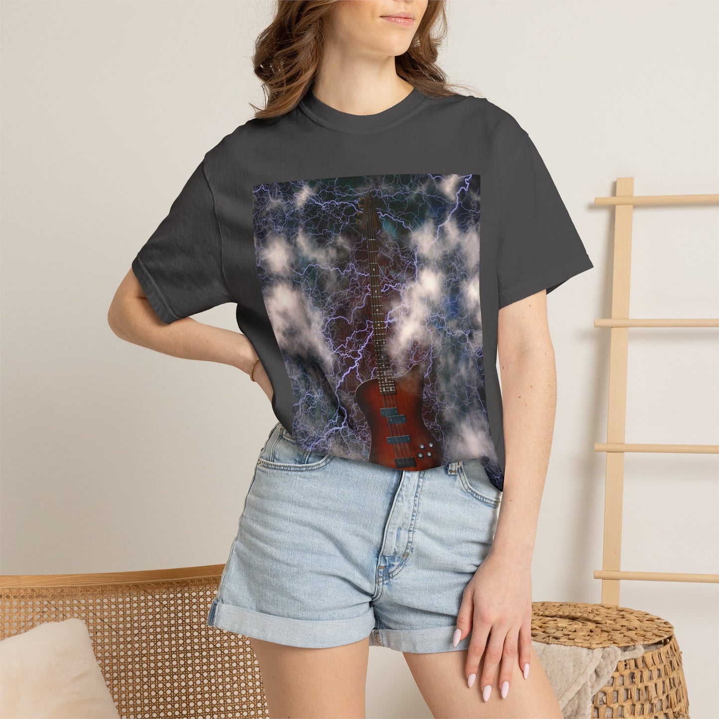 10%OFF at checkout! - Electric Guitar Lightning T-Shirt