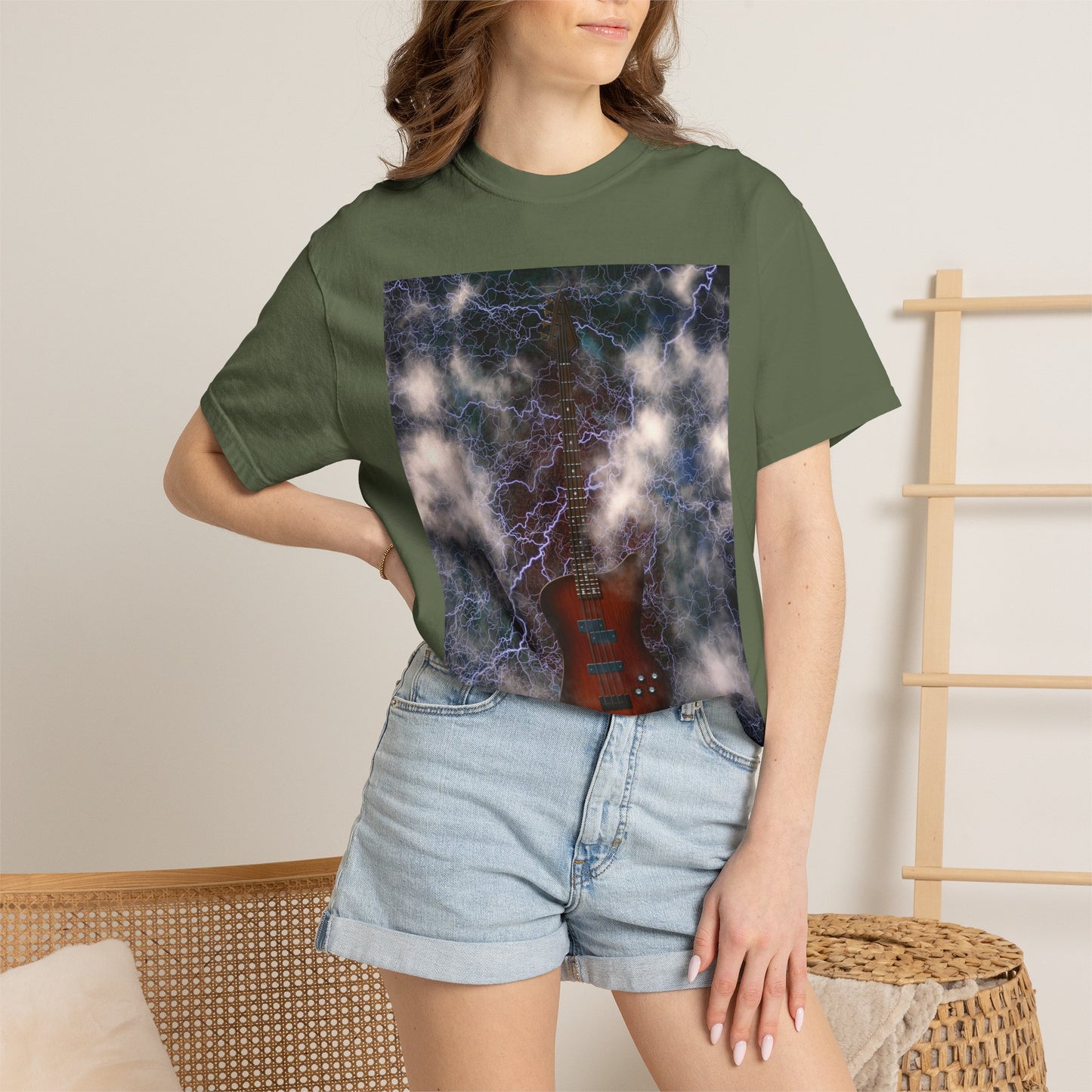 10%OFF at checkout! - Electric Guitar Lightning T-Shirt