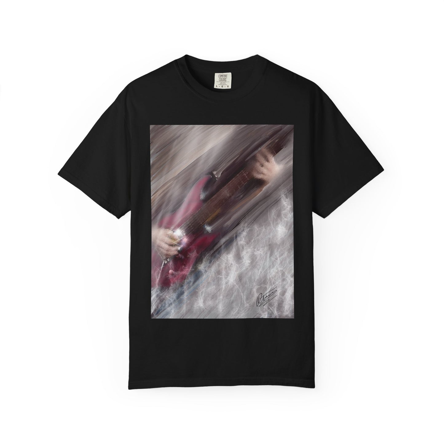 10%OFF at checkout! - Electric Motion Guitar T-Shirt, Red