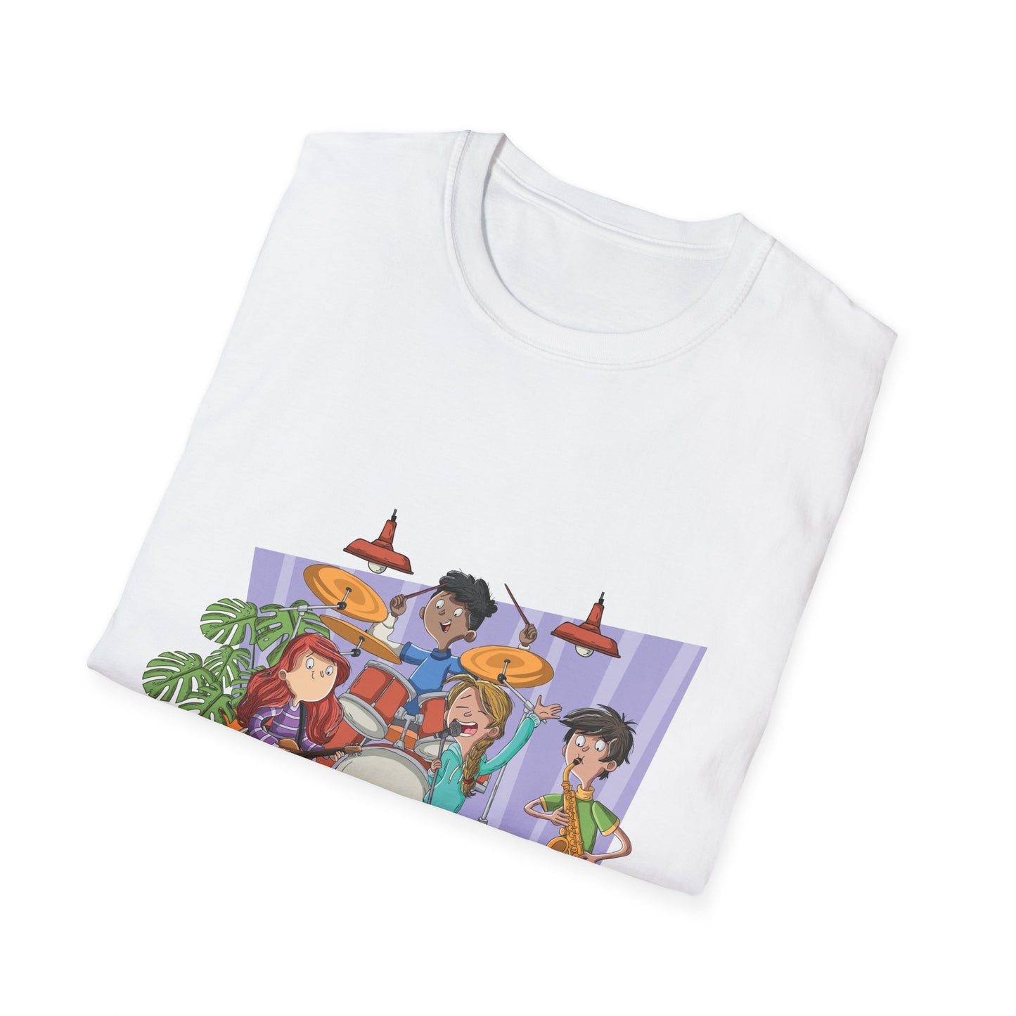 10%OFF at checkout! - Indie Band Cartoon T-Shirt – Cute Live Music Graphic Tee