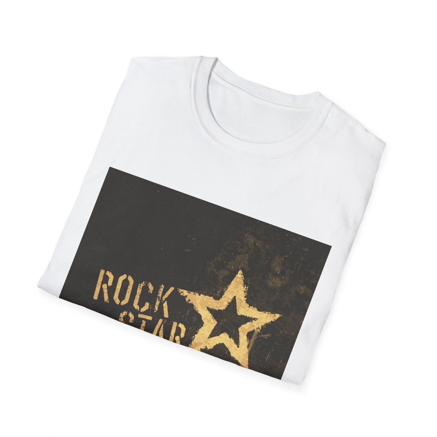 10%OFF at checkout! - Rock Star T-Shirt — Vintage Grunge Star Graphic Tee