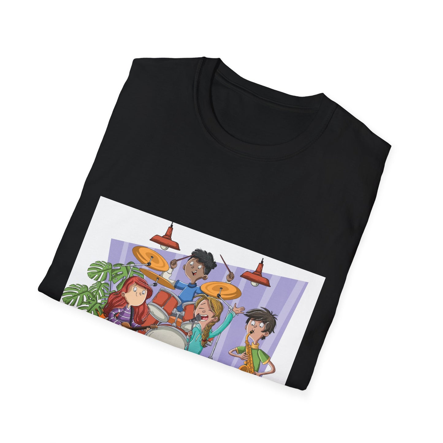 10%OFF at checkout! - Indie Band Cartoon T-Shirt – Cute Live Music Graphic Tee