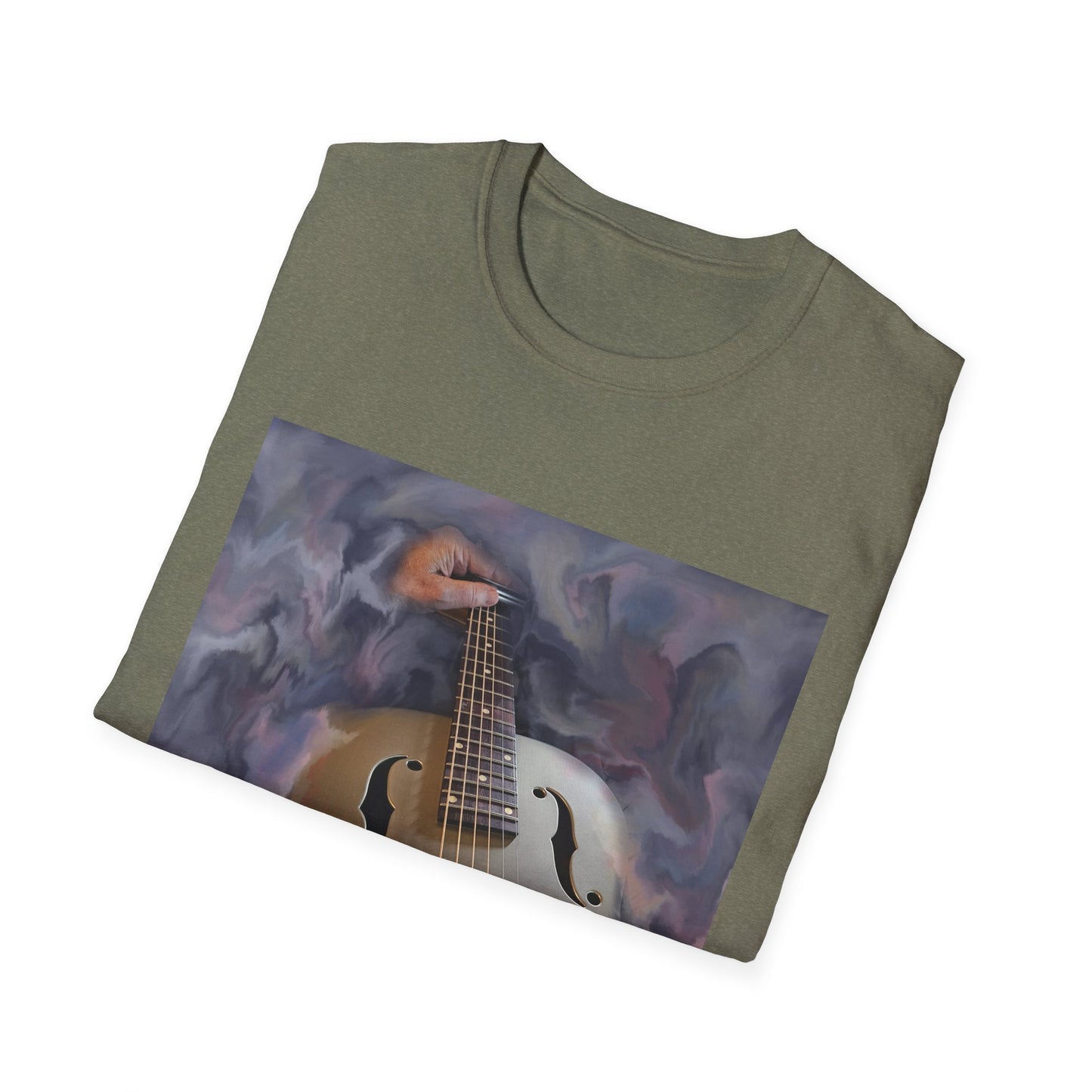 10%OFF at checkout! - Acoustic Resonance Guitar T-Shirt — Vintage Resonator Art Tee for Musicians & Music Lovers