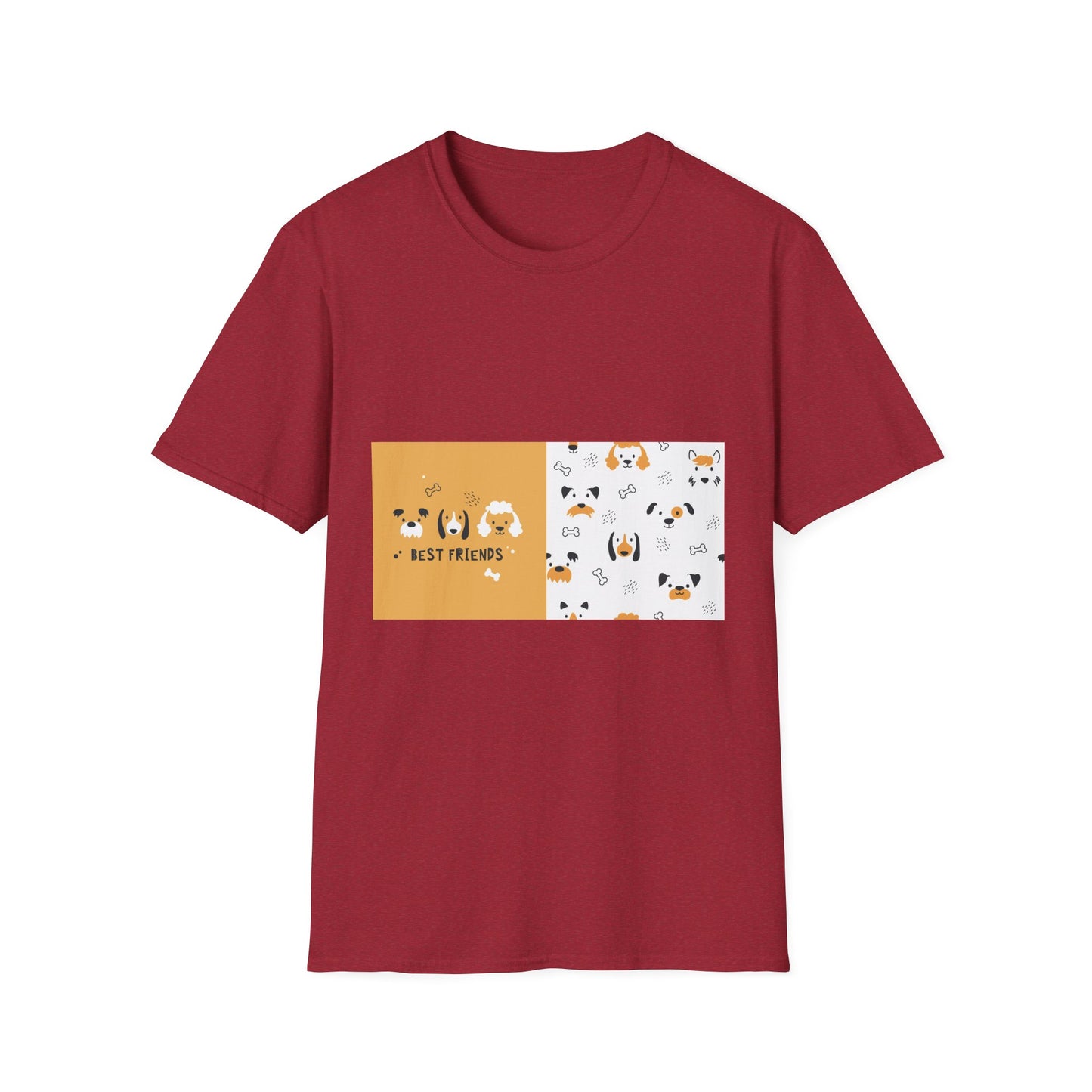 10%OFF at checkout! - Dog Best Friends T-Shirt — Cute Corgi & Puppy Pattern Tee