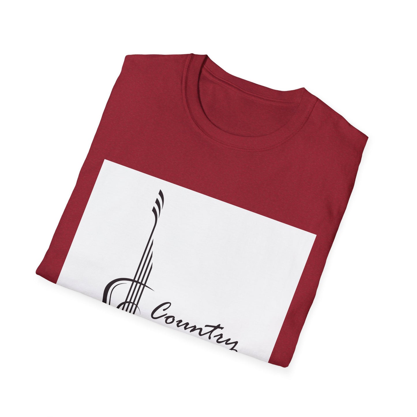 10%OFF at checkout! - Country Music Guitar Tee — Acoustic Guitar & Cowboy Hat Graphic Shirt