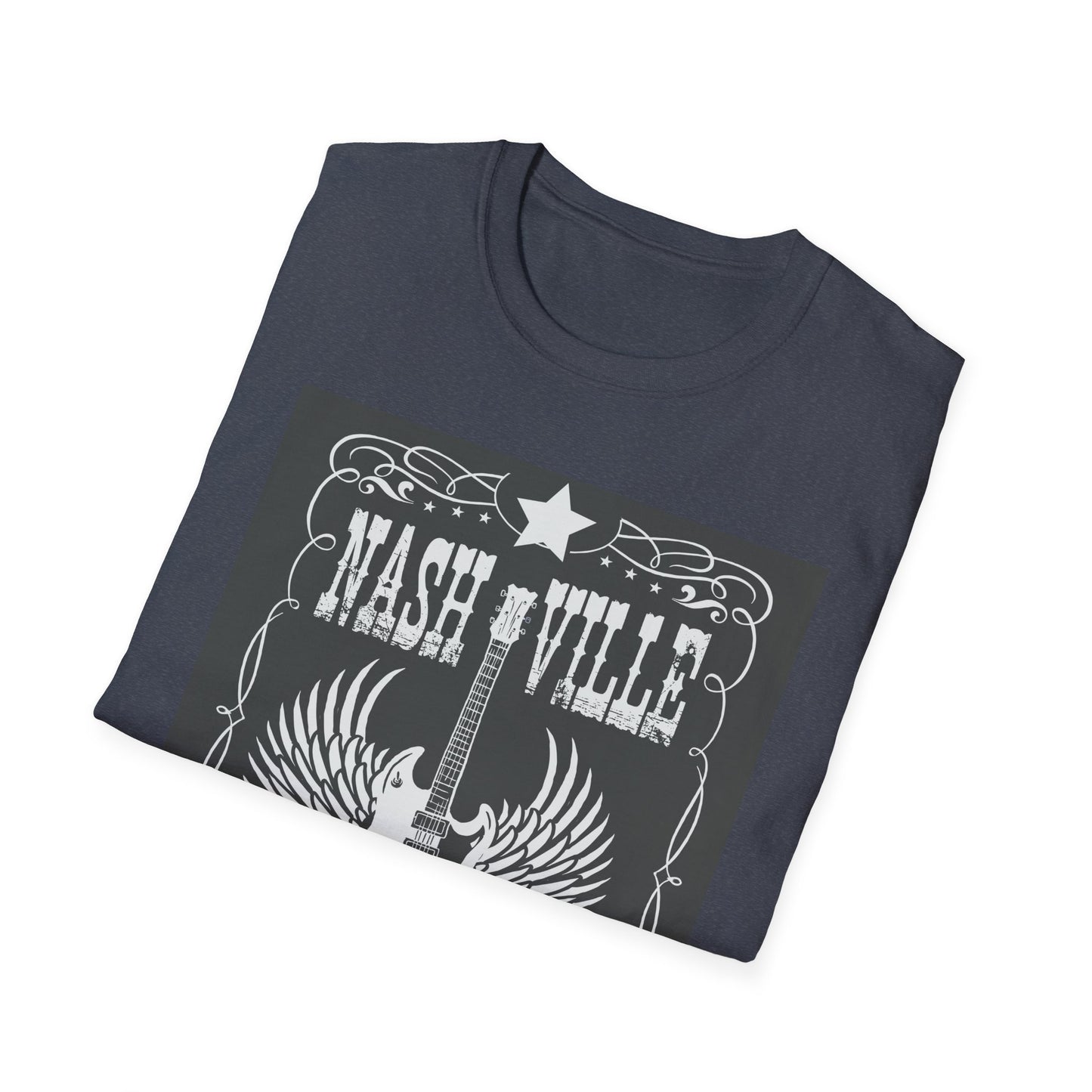 10%OFF at checkout! - Nashville Tennessee Guitar Wings T-Shirt