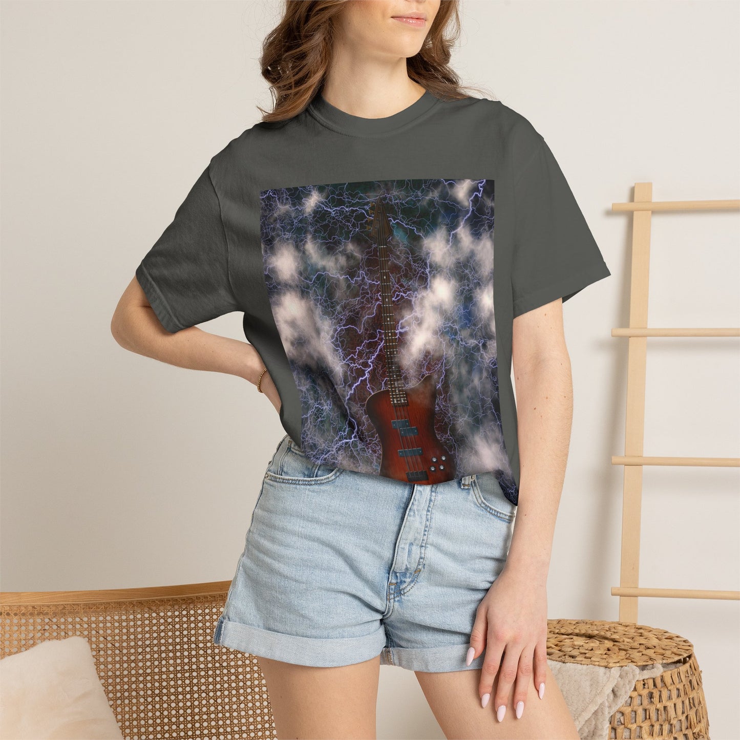 10%OFF at checkout! - Electric Guitar Lightning T-Shirt