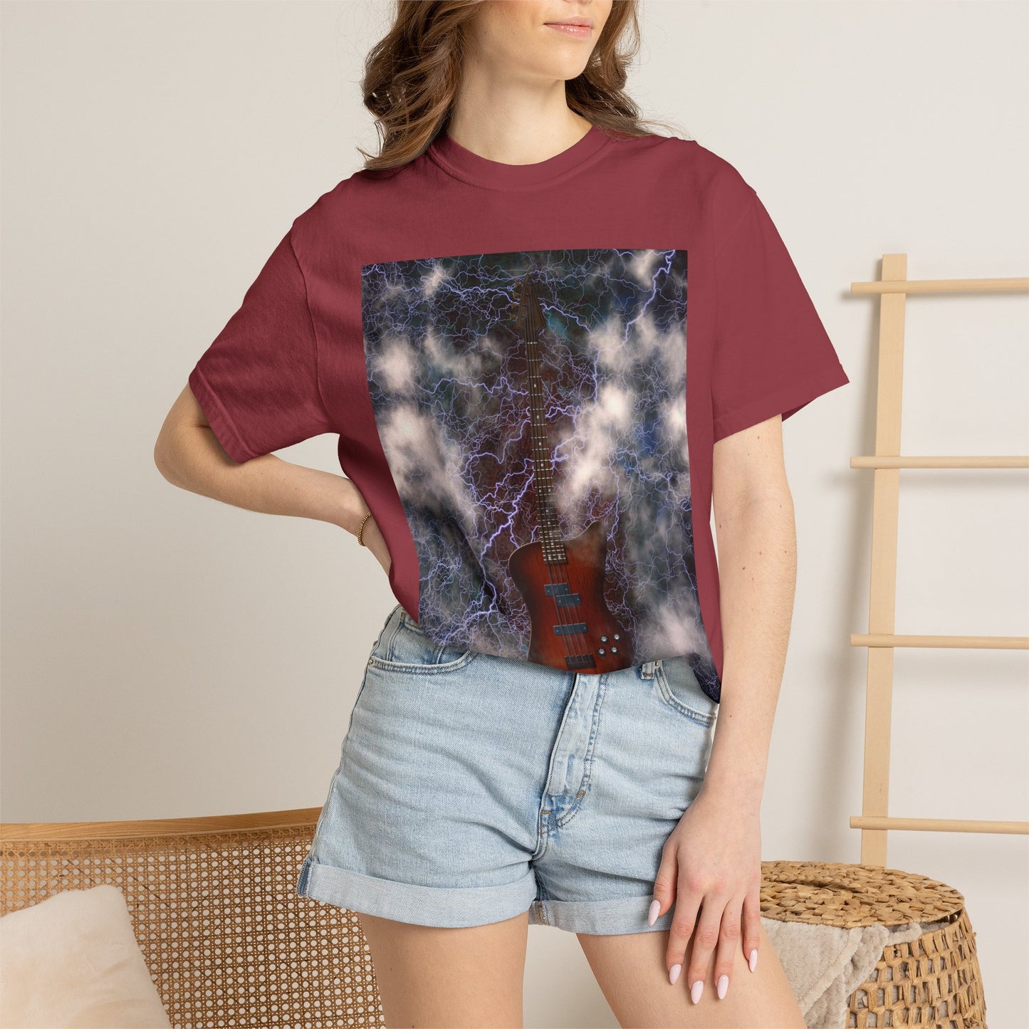 10%OFF at checkout! - Electric Guitar Lightning T-Shirt