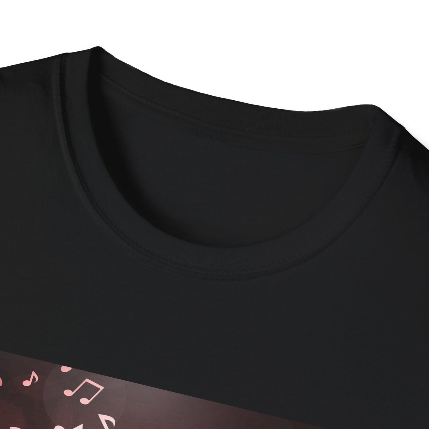 10%OFF at checkout! - Guitar Melody T-Shirt — Acoustic Guitar with Musical Notes Graphic