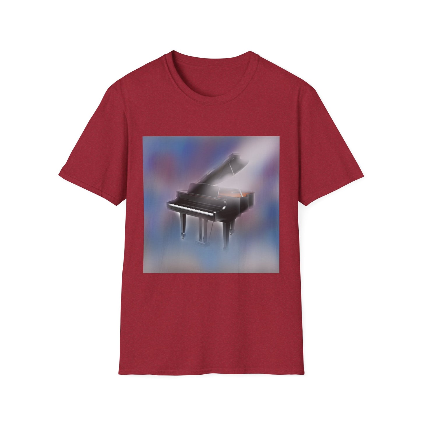 10%OFF at checkout! - Grand Piano Art T-Shirt — Dreamy Vintage Piano Graphic Tee