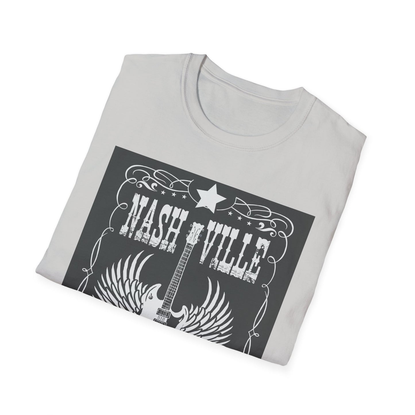 10%OFF at checkout! - Nashville Tennessee Guitar Wings T-Shirt