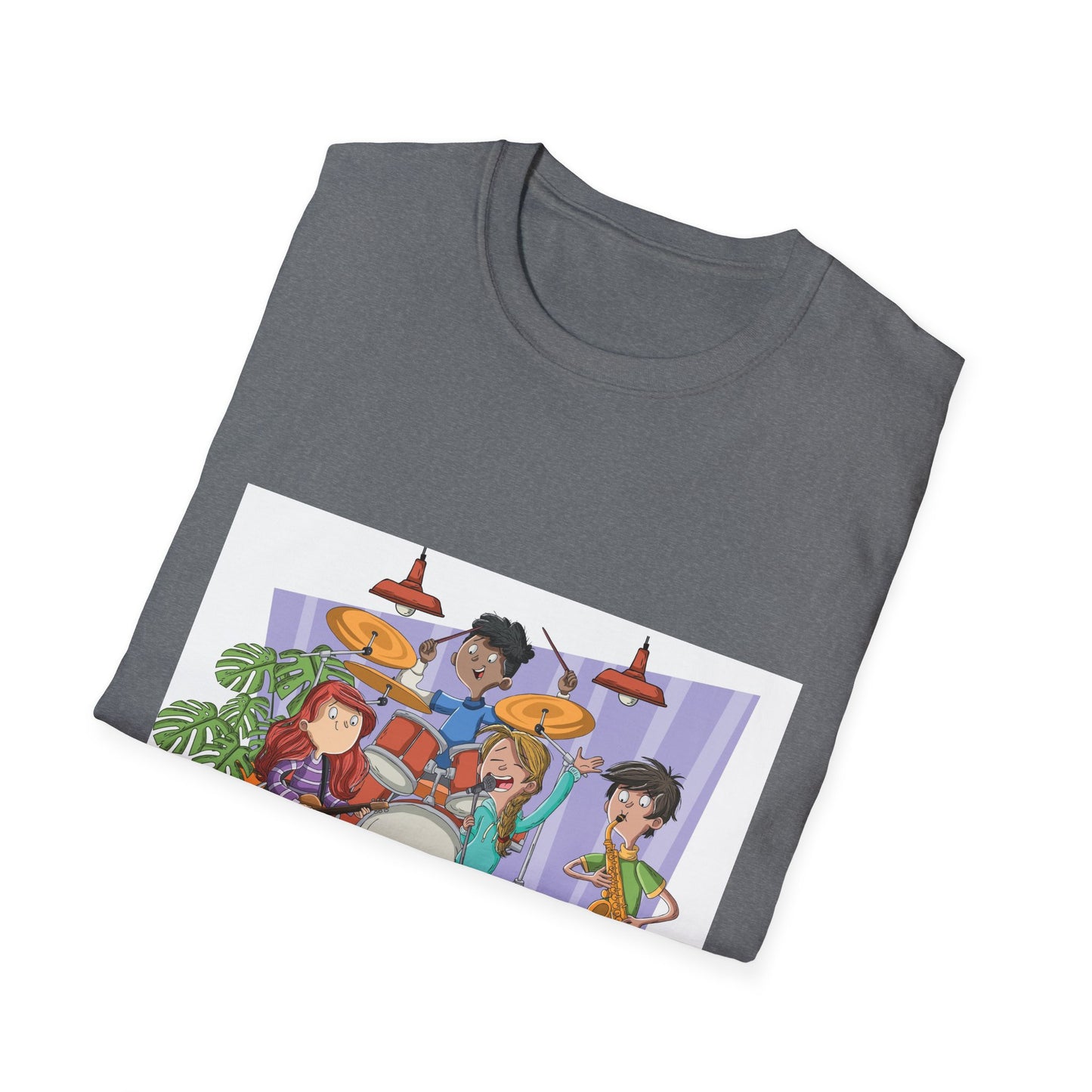 10%OFF at checkout! - Indie Band Cartoon T-Shirt – Cute Live Music Graphic Tee