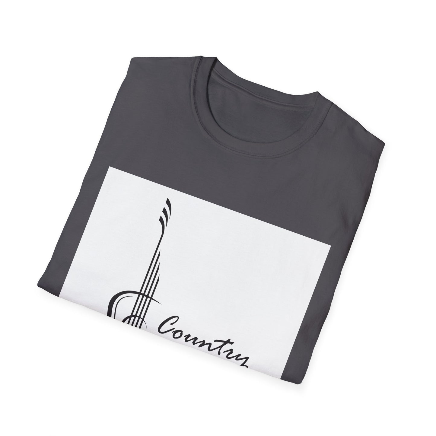 10%OFF at checkout! - Country Music Guitar Tee — Acoustic Guitar & Cowboy Hat Graphic Shirt