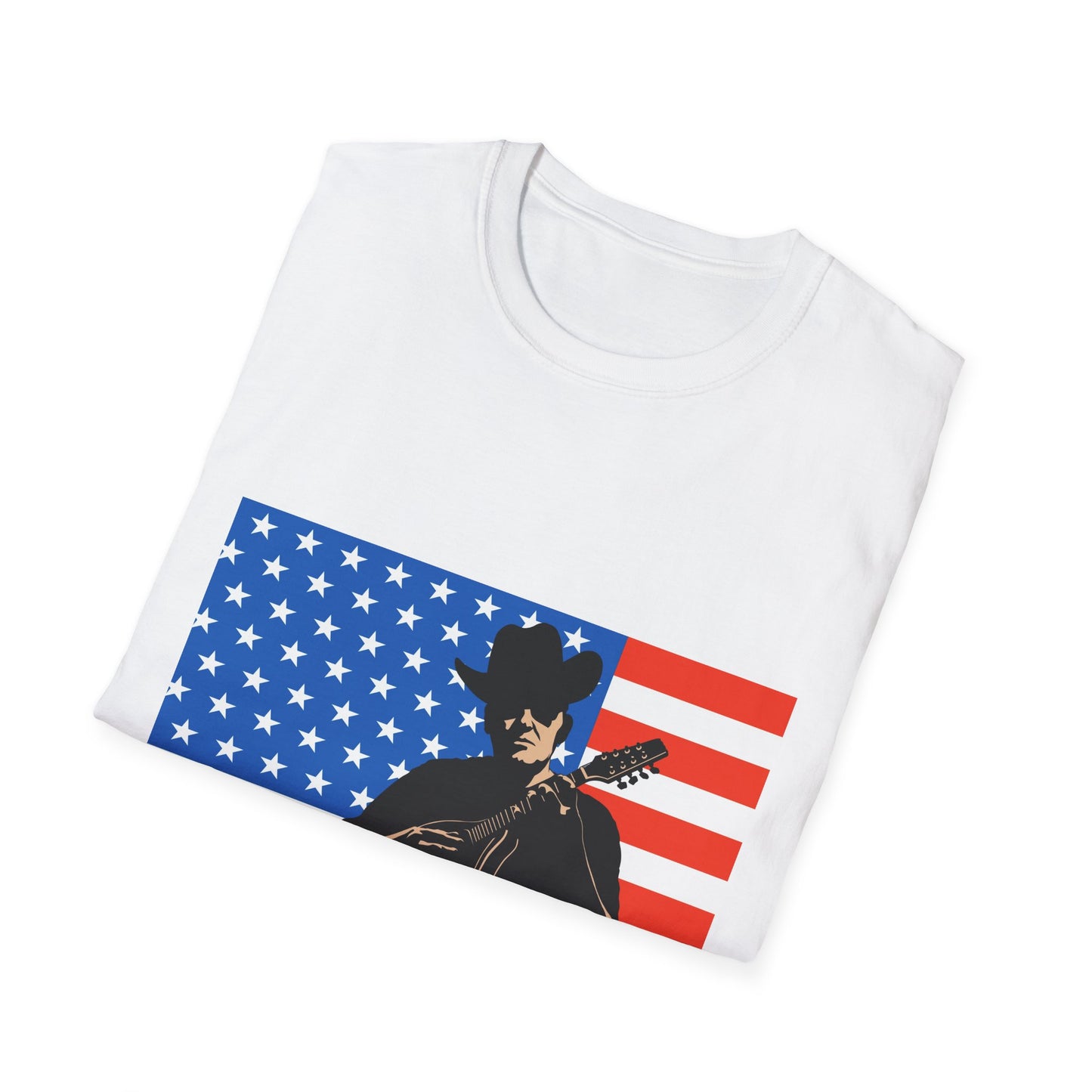 10%OFF at checkout! - Patriotic Cowboy Guitarist T-Shirt